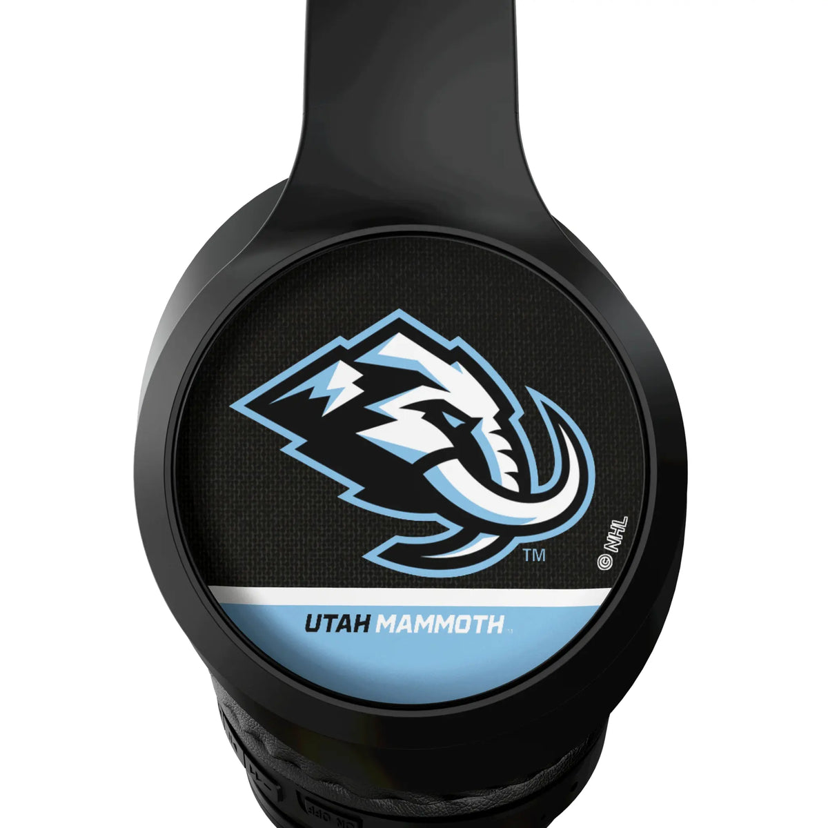 Utah Mammoth Endzone Solid Wireless Over-Ear Headphones With Case - Detail