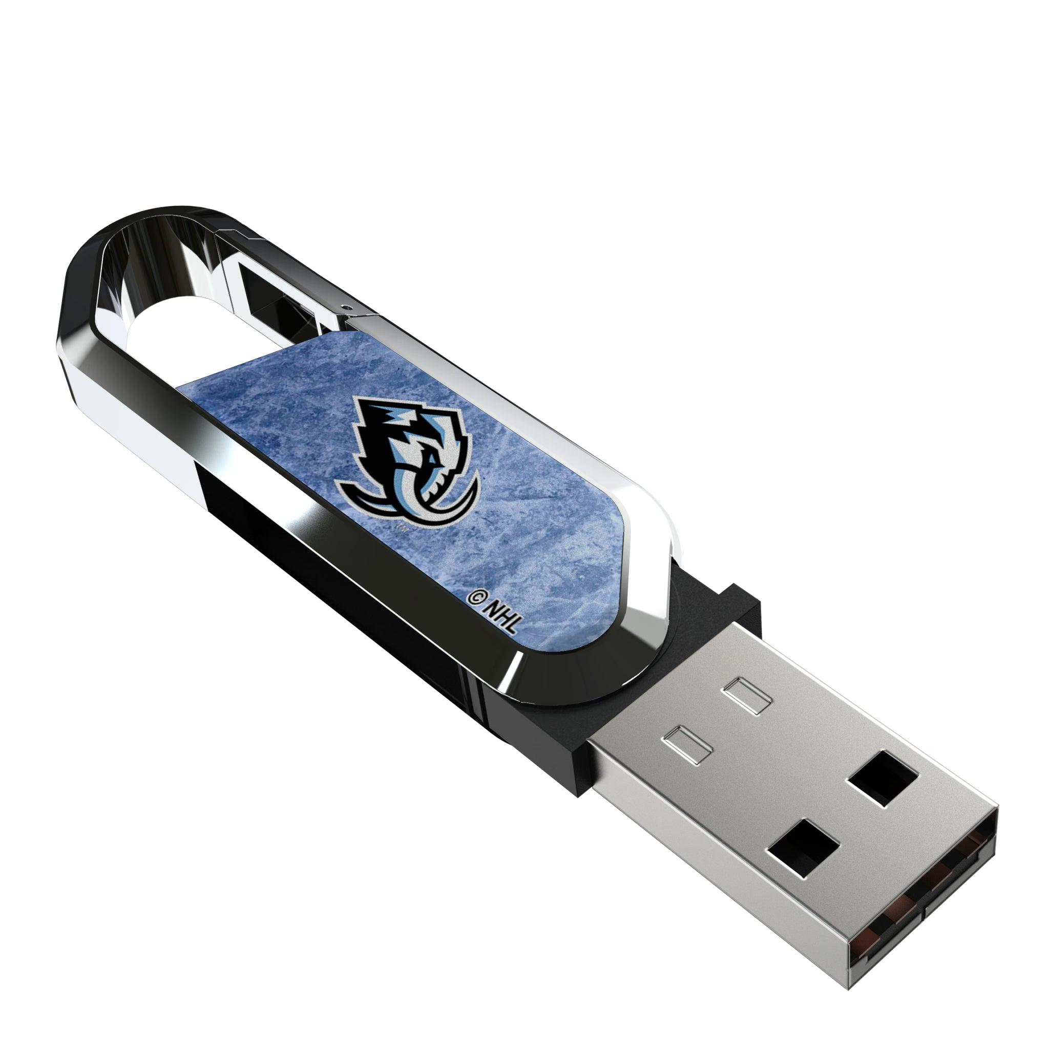 Utah Mammoth Ice Flood USB 64GB Clip Style Flash Drive