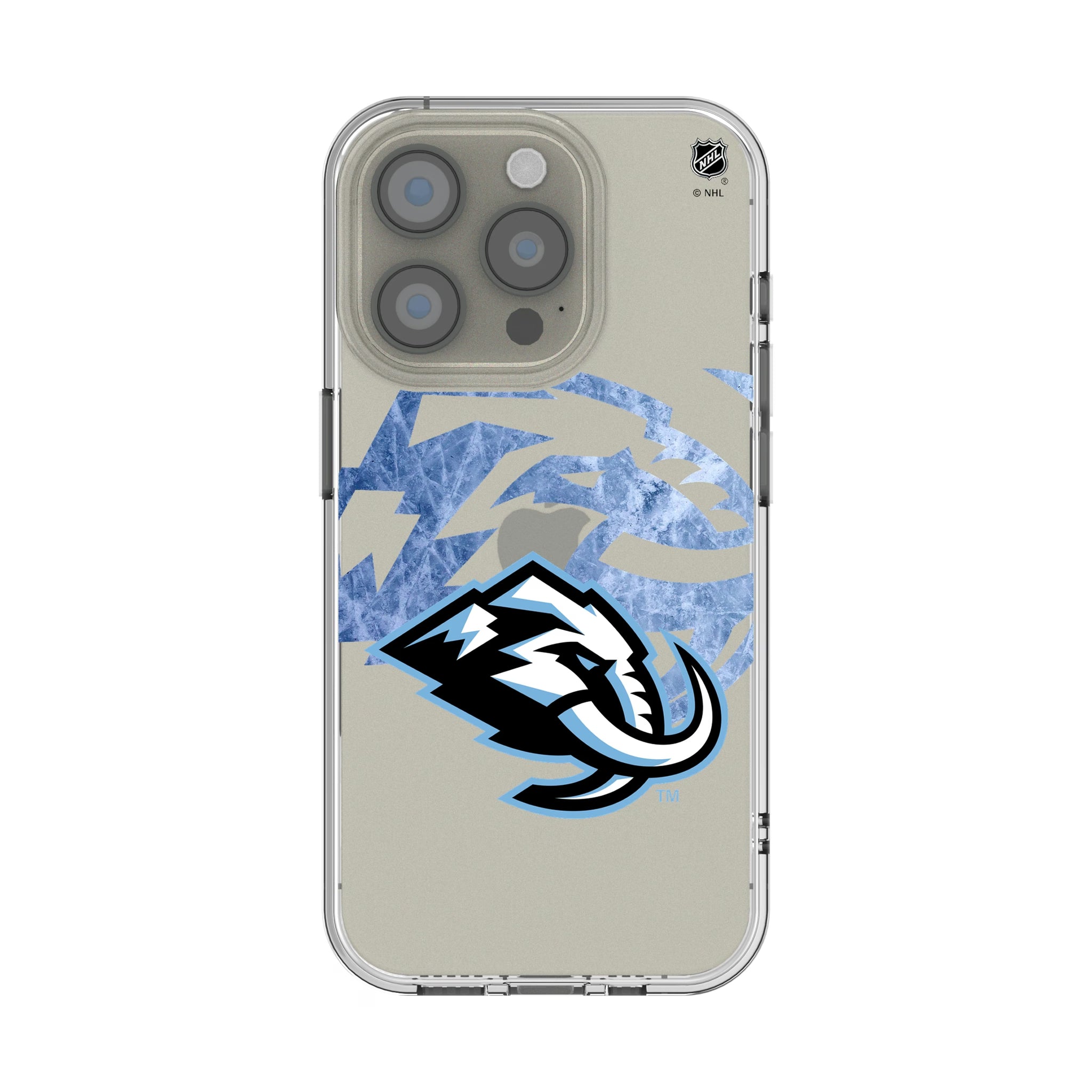 Utah Mammoth Ice Tilt iPhone Clear Phone Case for Apple iPhone