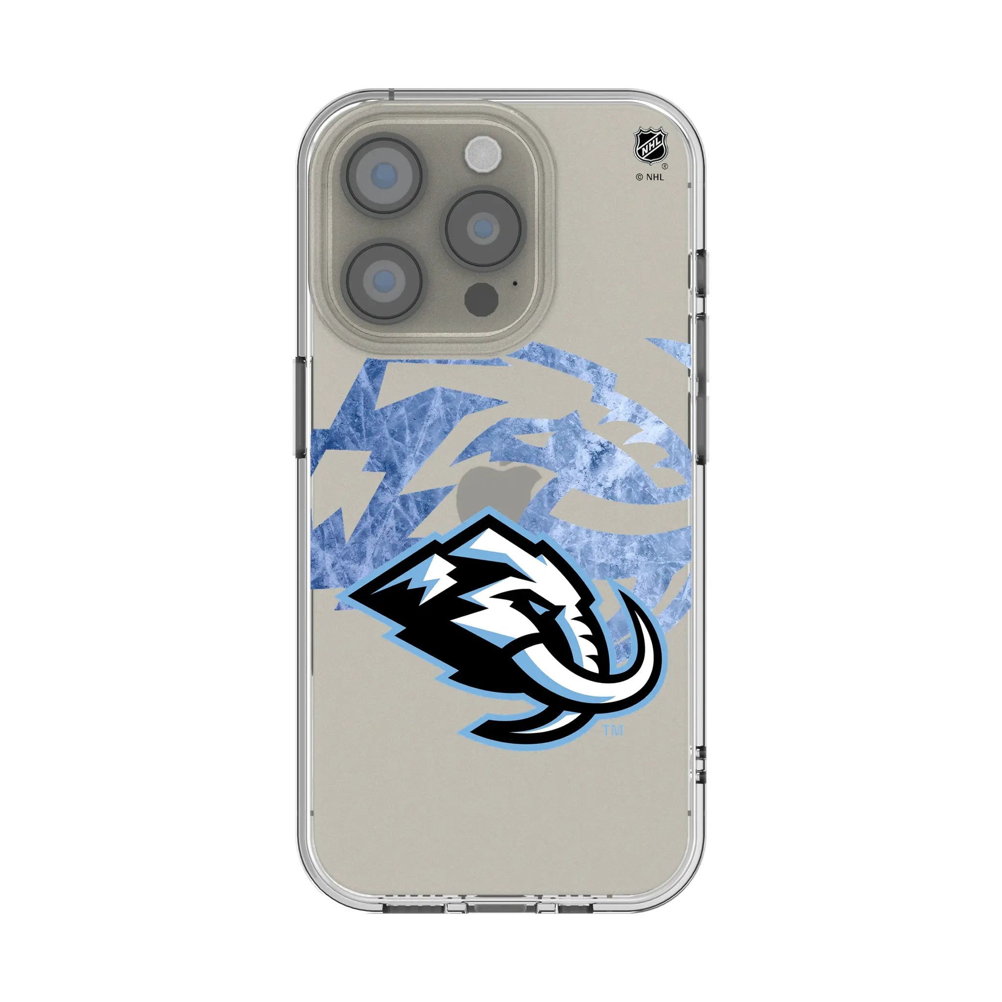 Utah Mammoth Ice Tilt iPhone Clear Phone Case for Apple iPhone