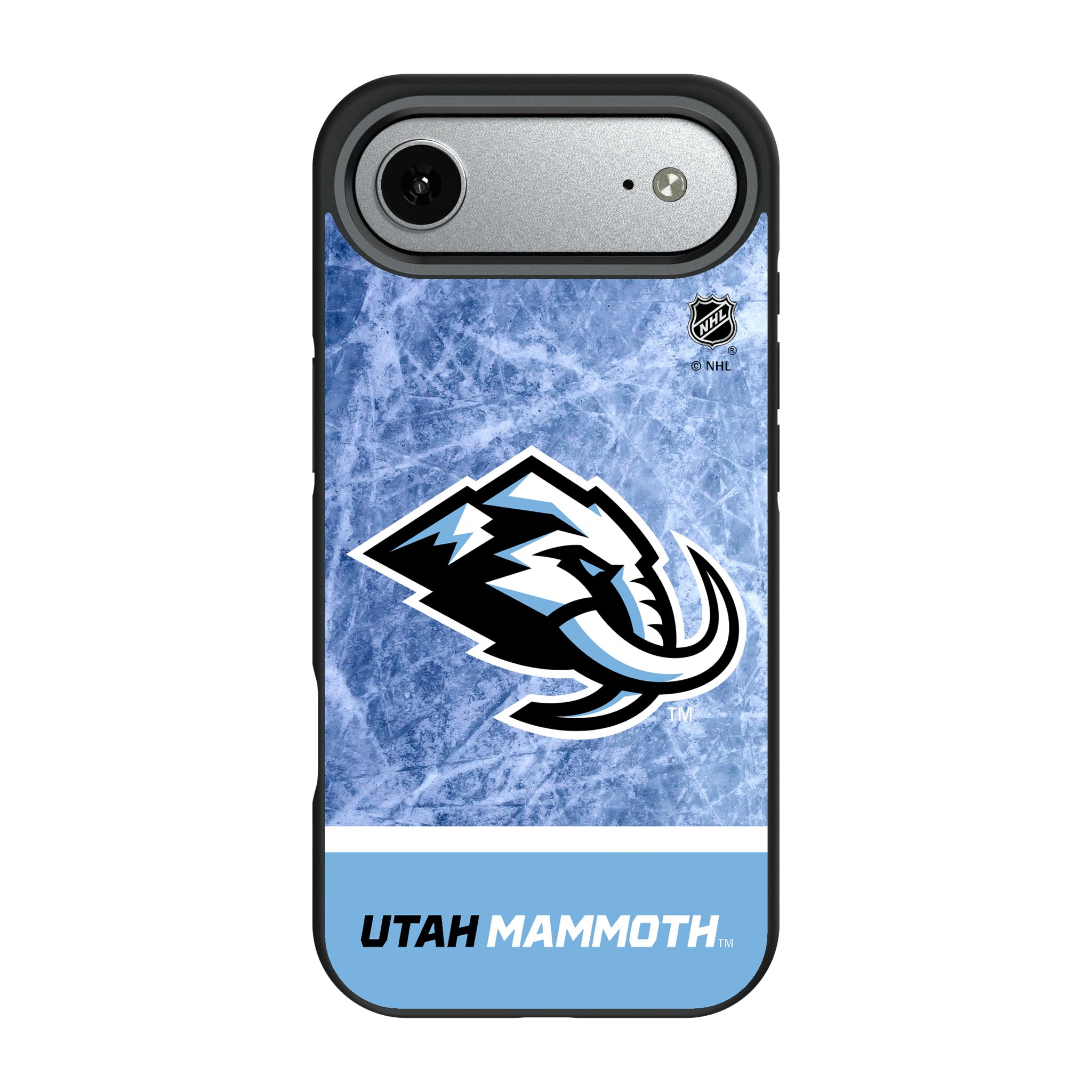 Utah Mammoth Ice Wordmark iPhone Bump Phone Case for Apple iPhone#Device_iPhone Air