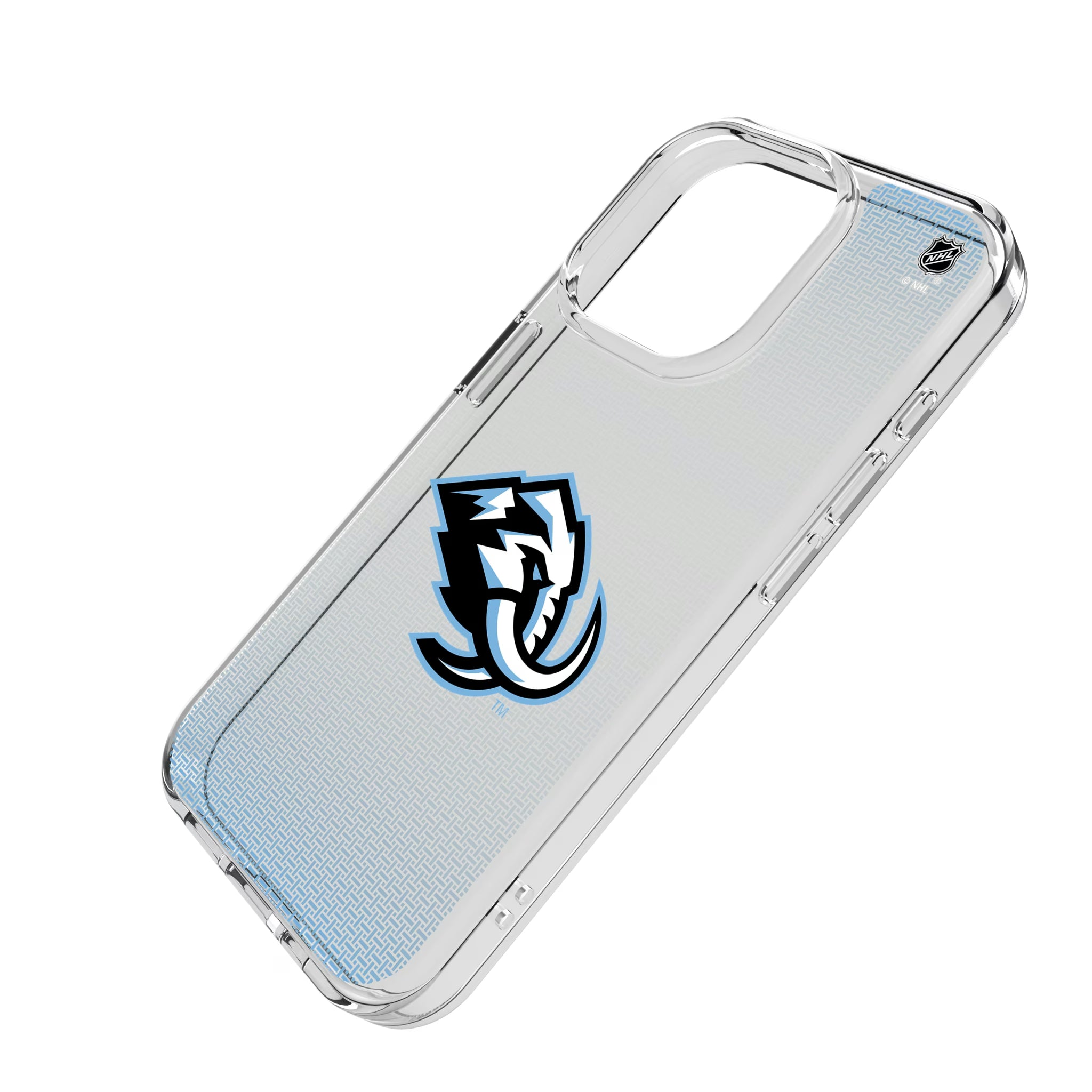 Utah Mammoth Linen iPhone Clear Phone Case for Apple iPhone - Isometric View