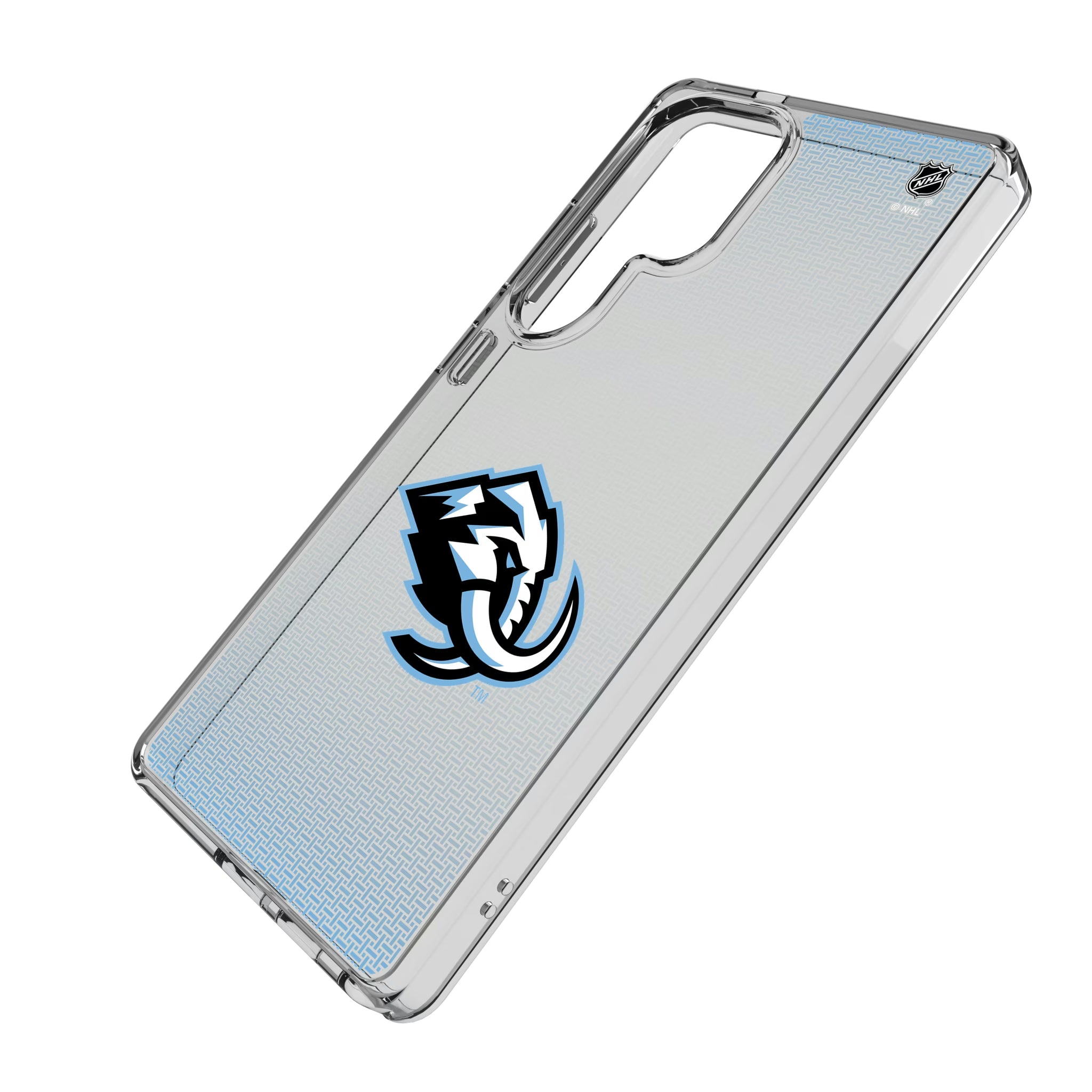 Utah Mammoth Linen Galaxy Clear Phone Case for Samsung Galaxy - Isometric View