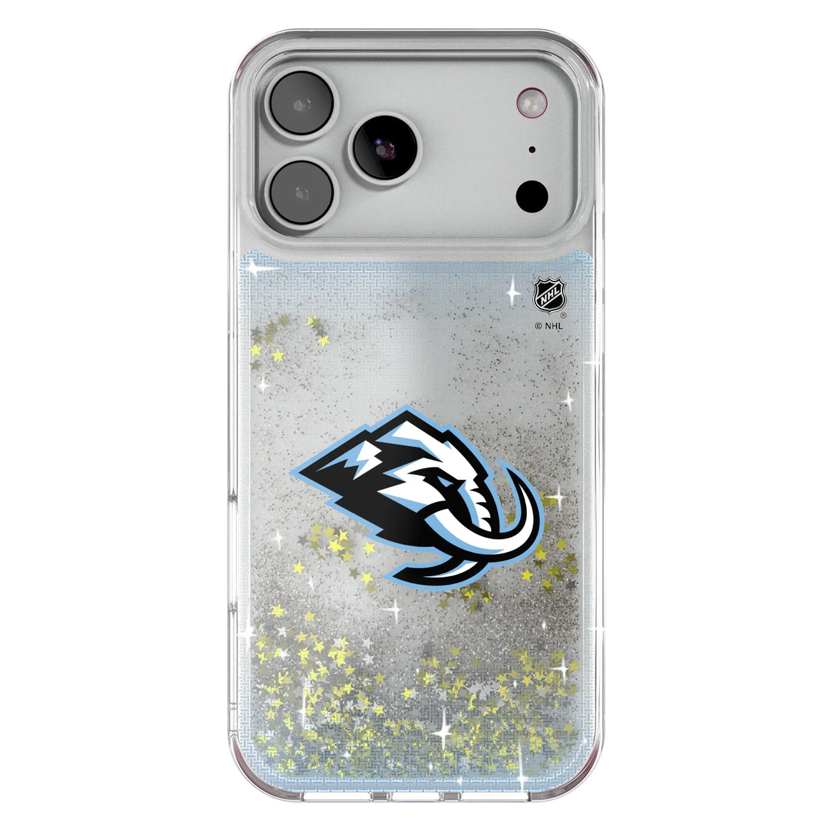 Utah Mammoth Linen Glitter Phone Case for Apple iPhone