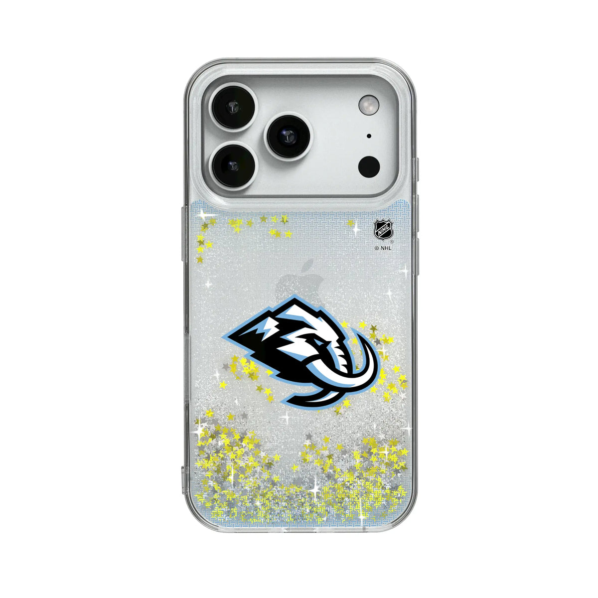 Utah Mammoth Linen Glitter Phone Case for Apple iPhone