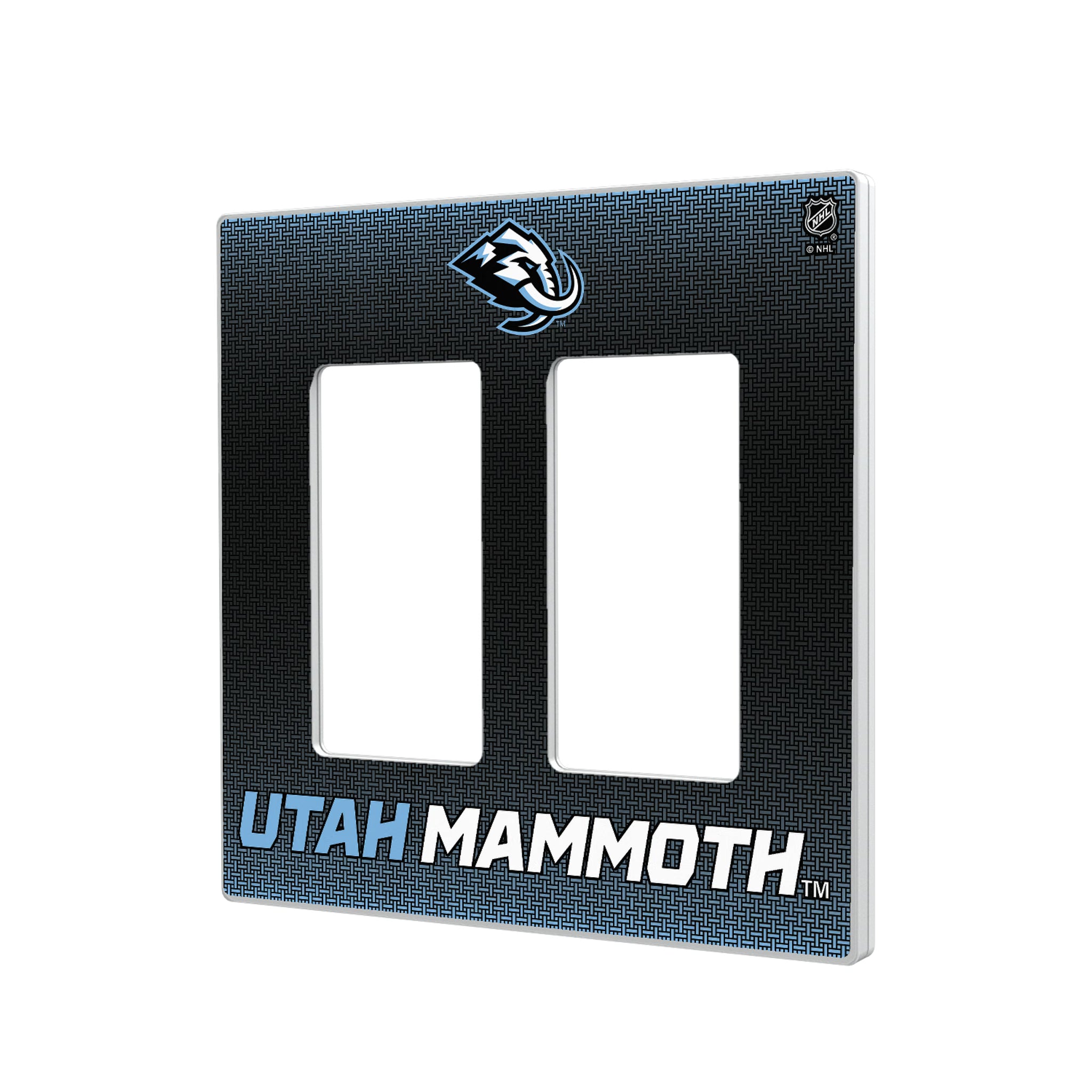 Utah Mammoth Linen Hidden-Screw Light Switch Plate#Style_Double Rocker