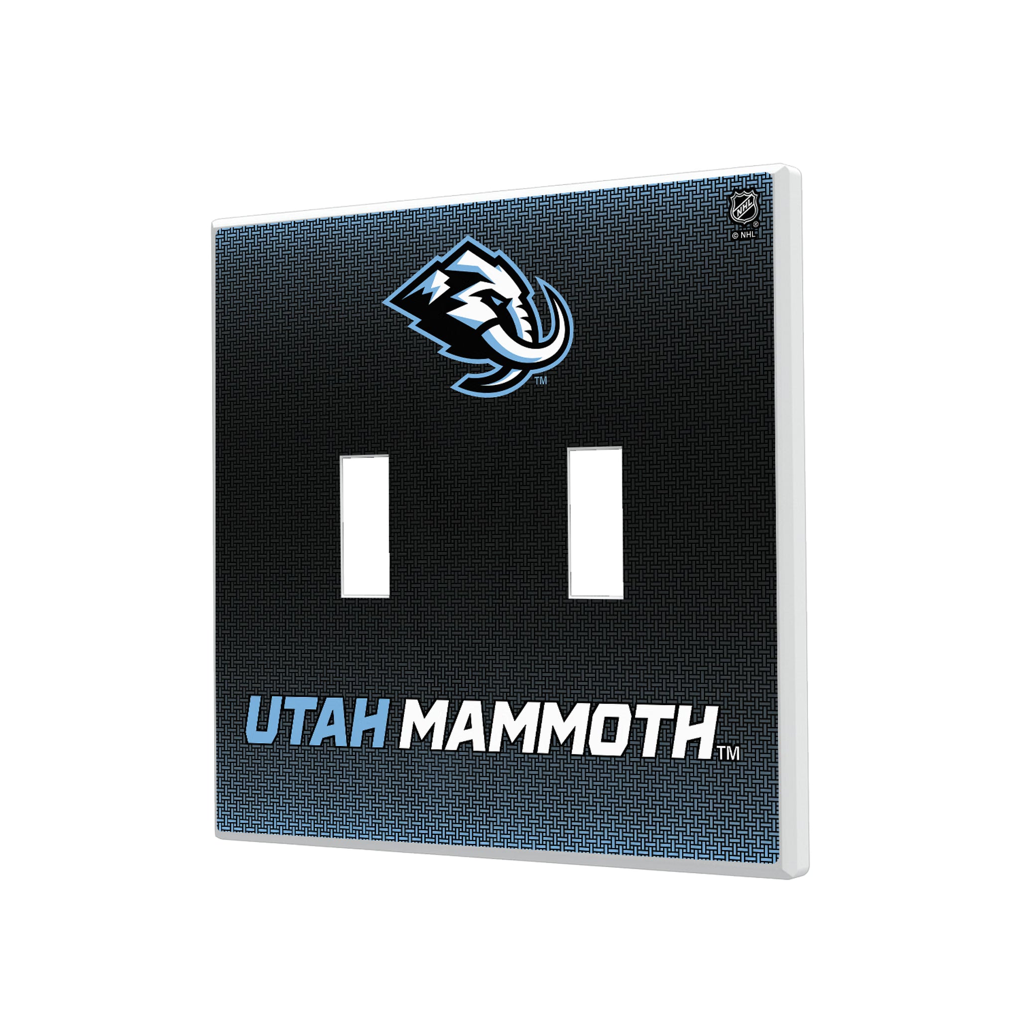 Utah Mammoth Linen Hidden-Screw Light Switch Plate#Style_Double Toggle