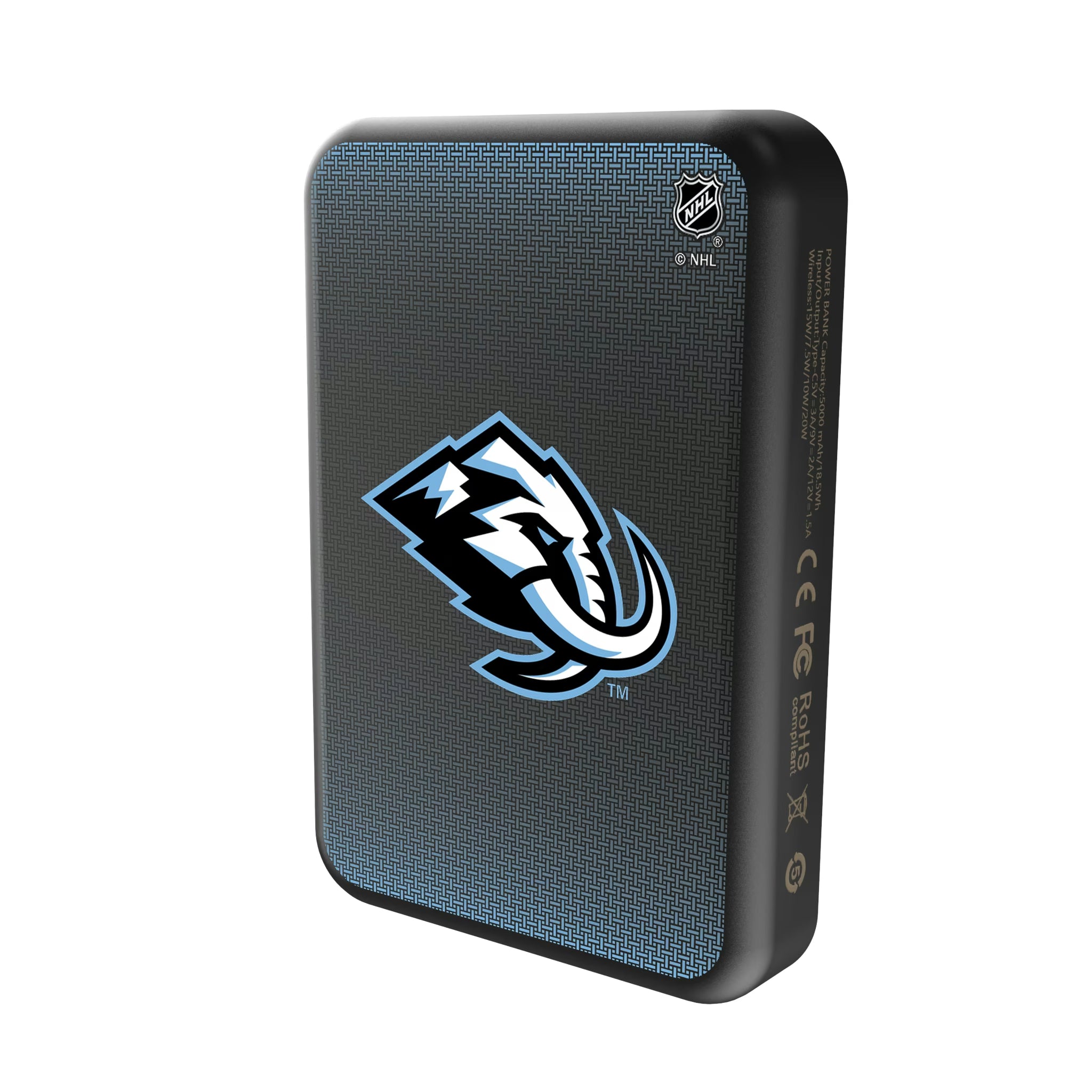 Utah Mammoth Linen Wireless Mag Power Bank