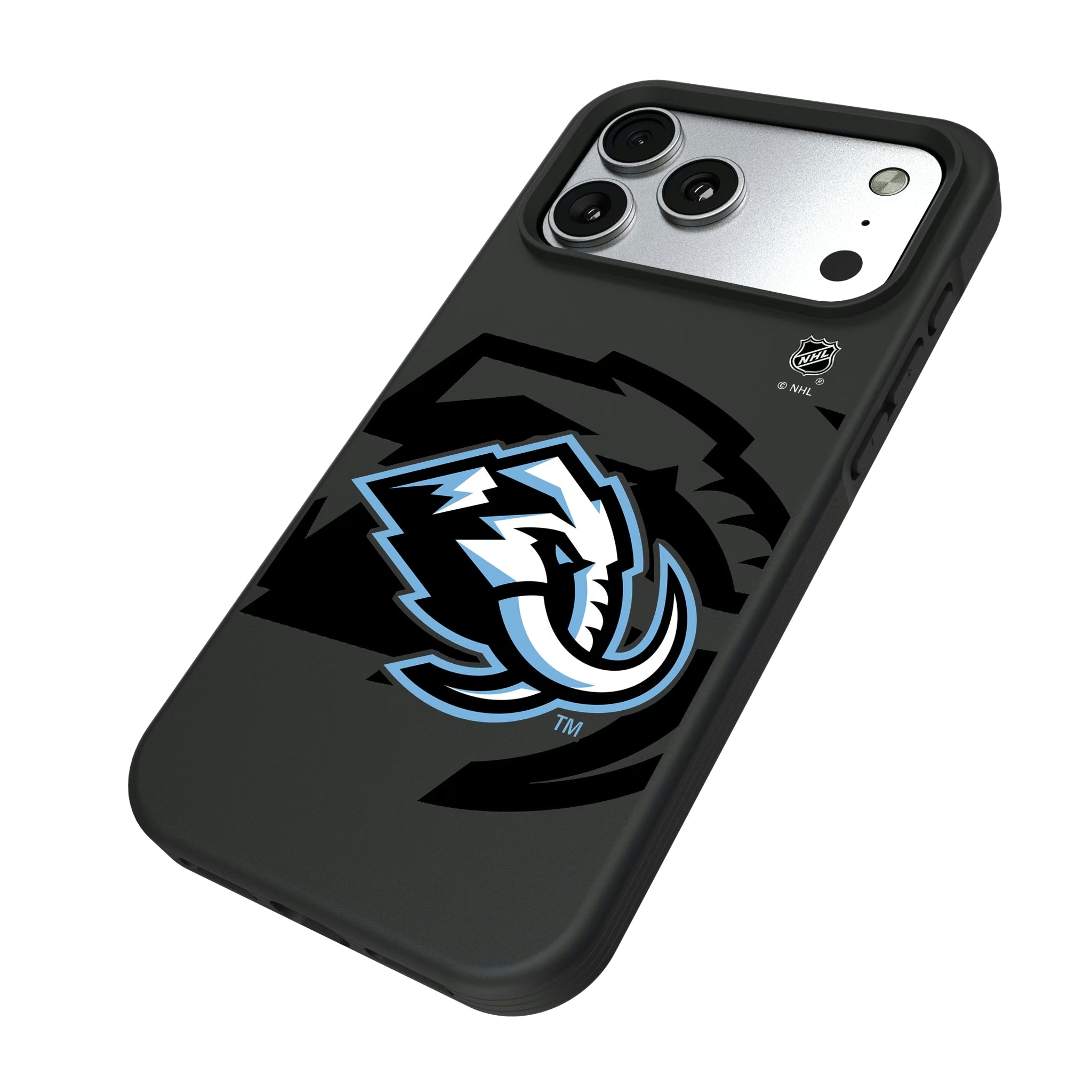 Utah Mammoth Monocolor Tilt iPhone Bump Phone Case for Apple iPhone - Isometric View#Device_iPhone 17 Pro Max