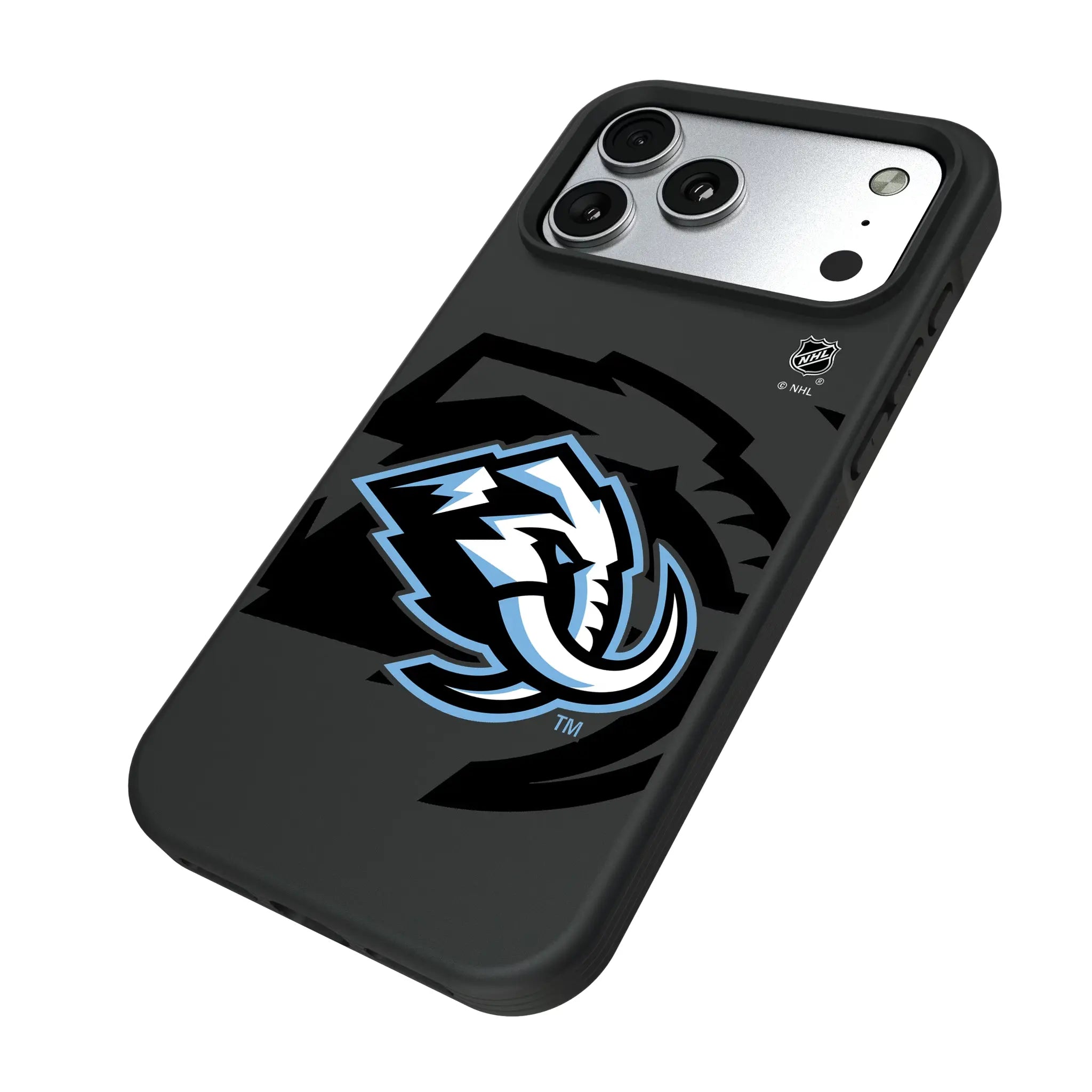 Utah Mammoth Monocolor Tilt iPhone Bump Phone Case for Apple iPhone - Isometric View#Device_iPhone 17 Pro Max