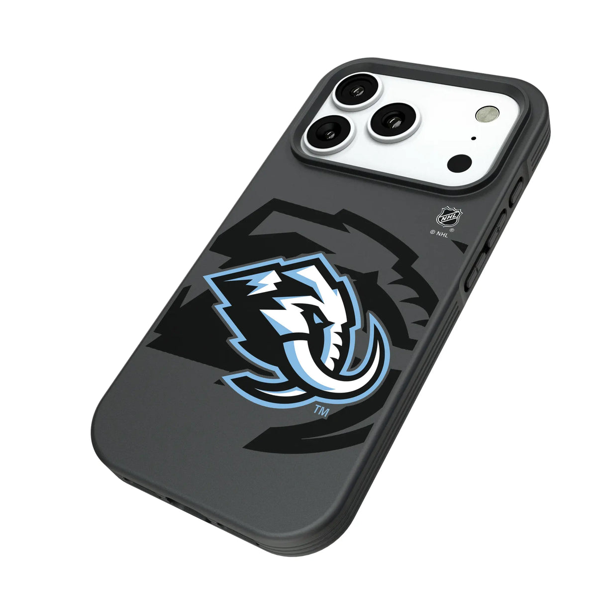 Utah Mammoth Monocolor Tilt iPhone Bump Phone Case for Apple iPhone - Isometric View#Device_iPhone 18 Pro