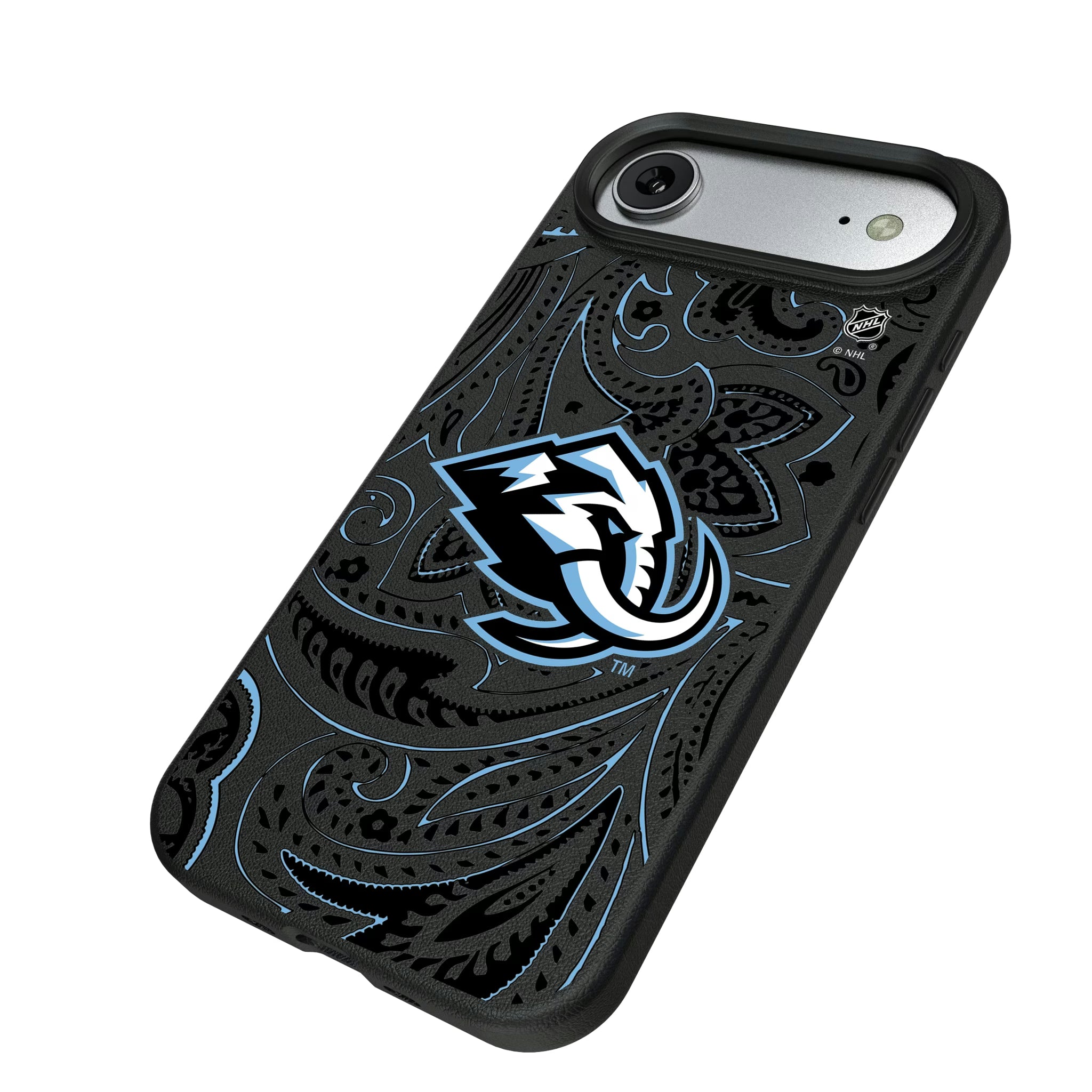 Utah Mammoth Paisley iPhone MagSafe Compatible Phone Case for Apple iPhone - Isometric View#Device_iPhone Air