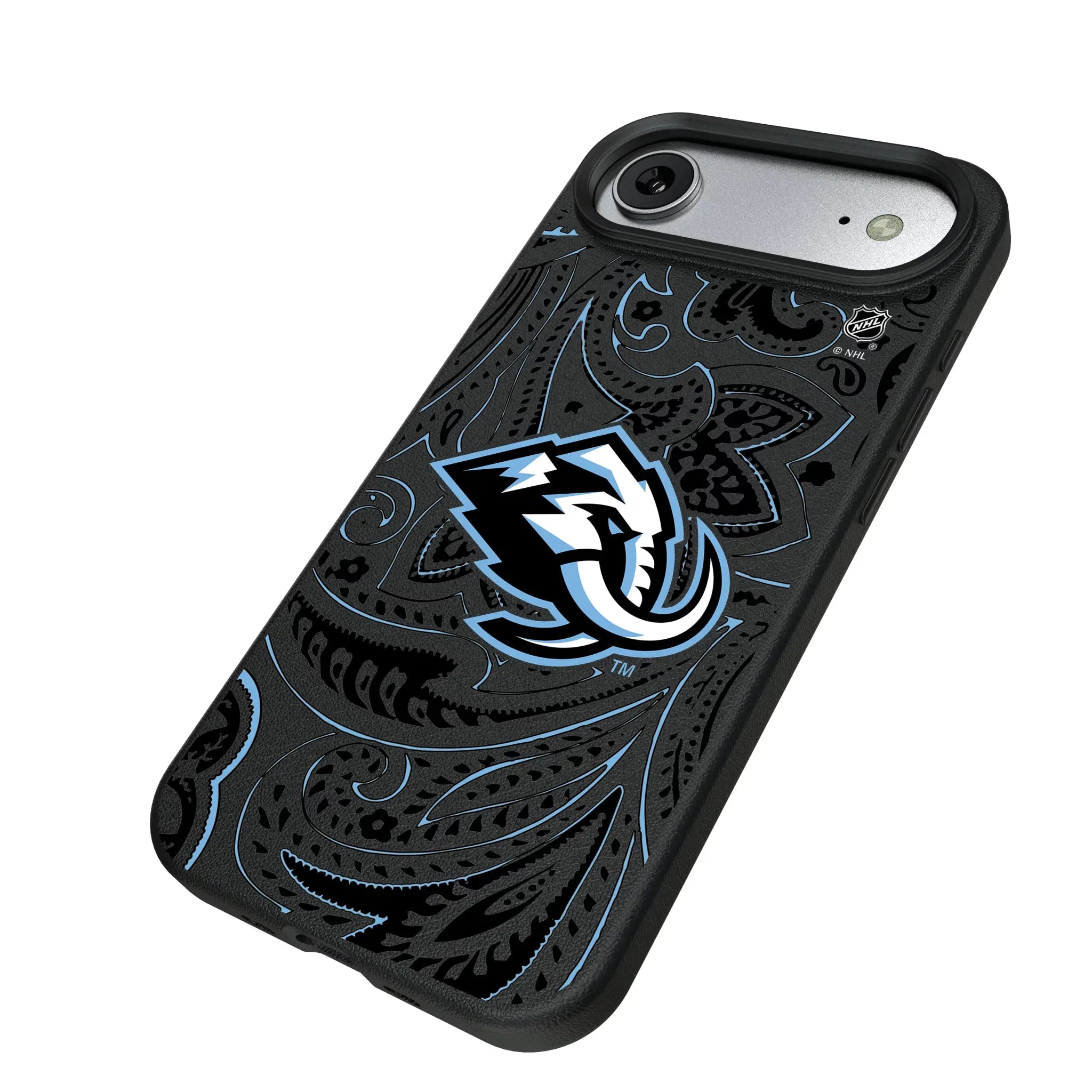 Utah Mammoth Paisley iPhone MagSafe Compatible Phone Case for Apple iPhone - Isometric View#Device_iPhone Air