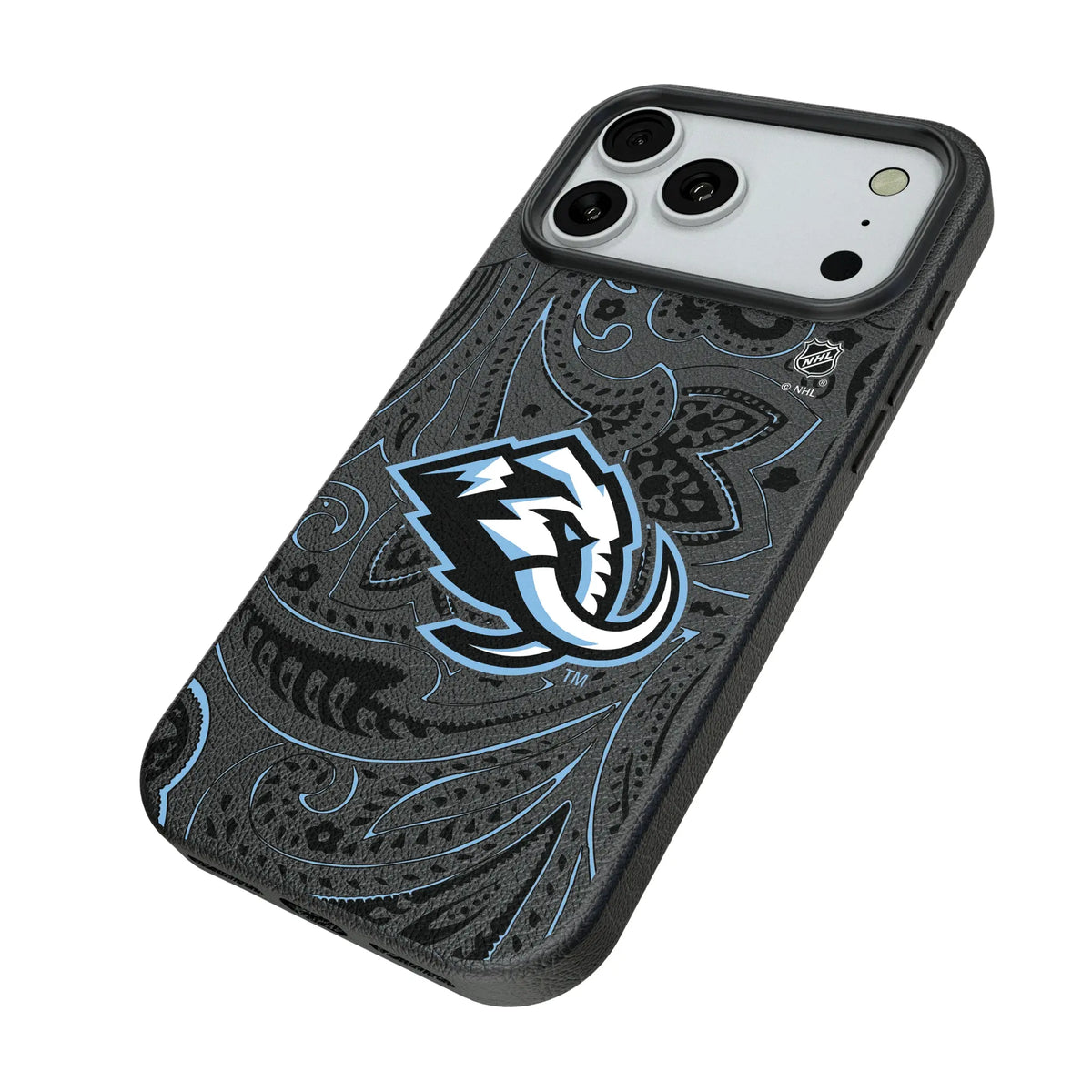Utah Mammoth Paisley iPhone MagSafe Compatible Phone Case for Apple iPhone - Isometric View#Device_iPhone 18 Pro Max