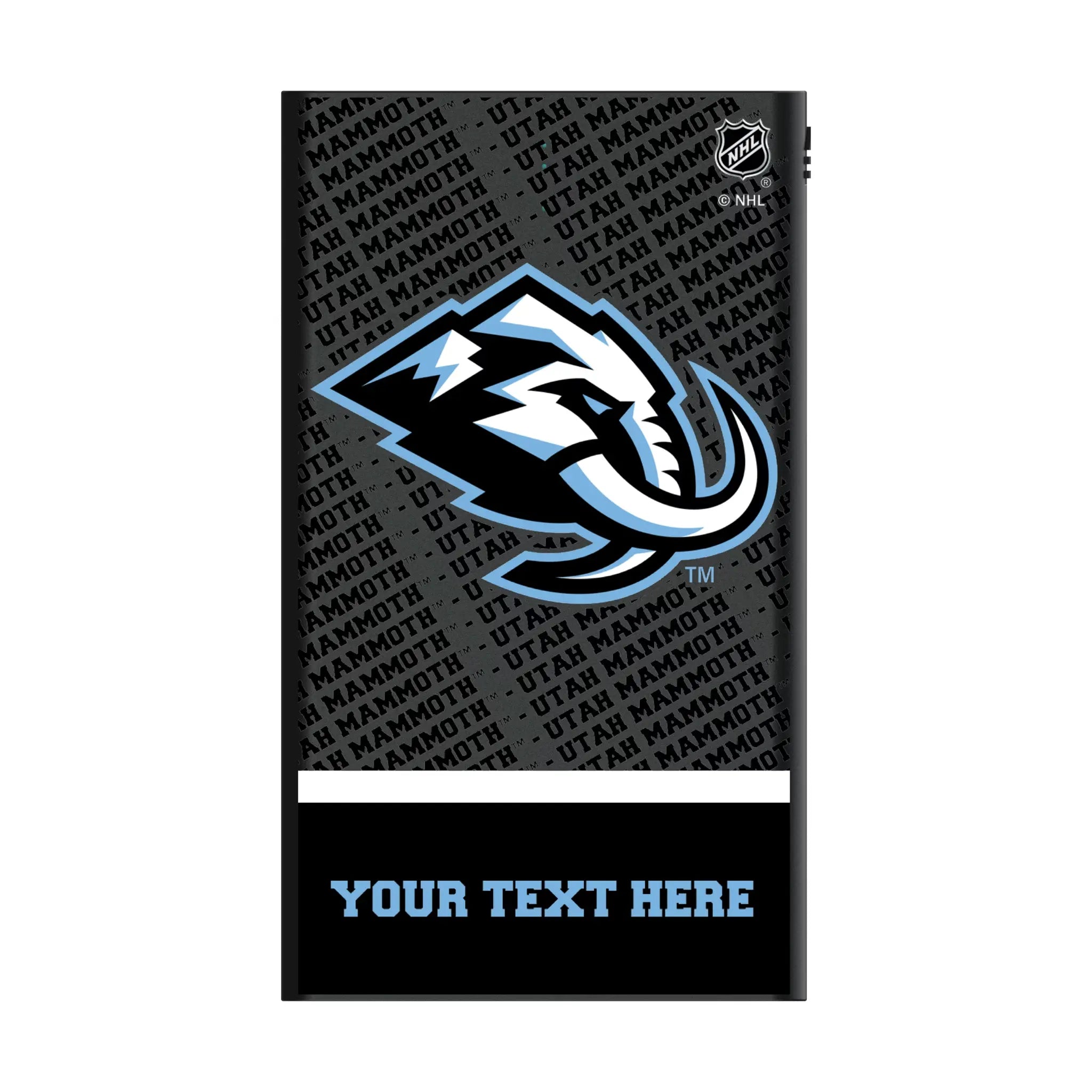Utah Mammoth Personalized EndZone Plus 5000mAh Flat Power Bank