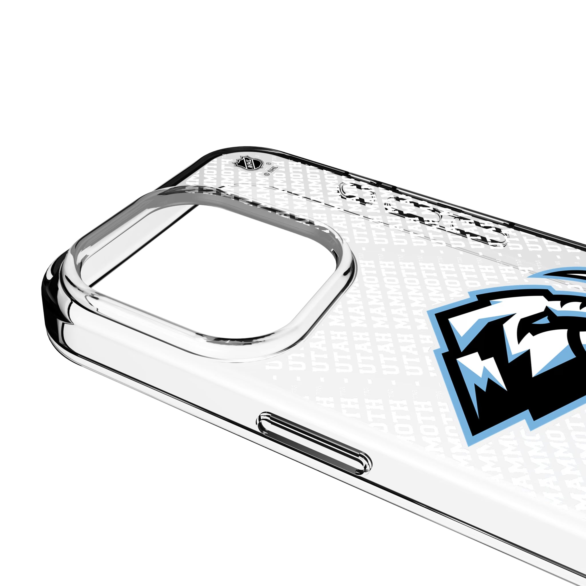 Utah Mammoth Personalized EndZone Plus iPhone Clear Phone Case for Apple iPhone - Detail
