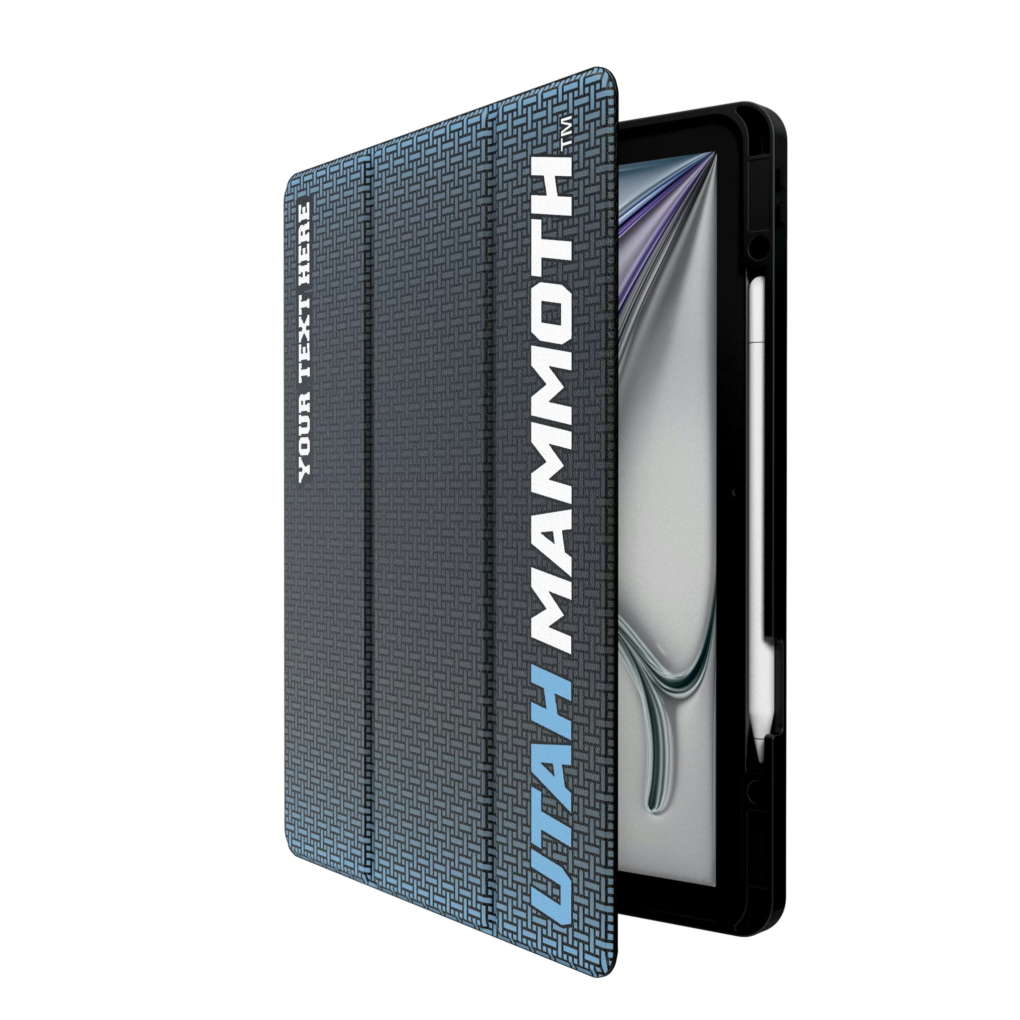 Utah Mammoth Personalized Linen iPad Tablet Case for Apple iPad