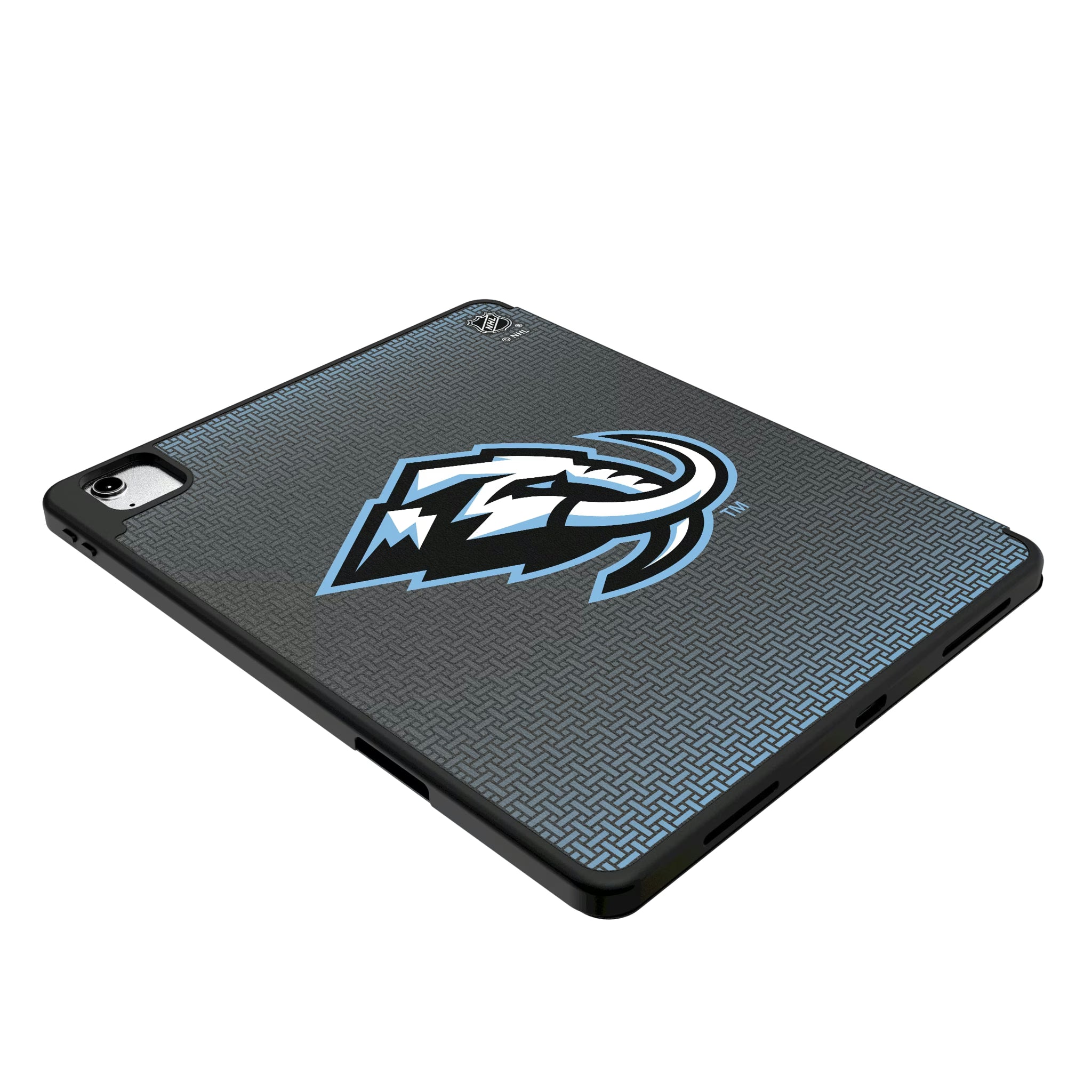 Utah Mammoth Personalized Linen iPad Tablet Case for Apple iPad - Isometric View