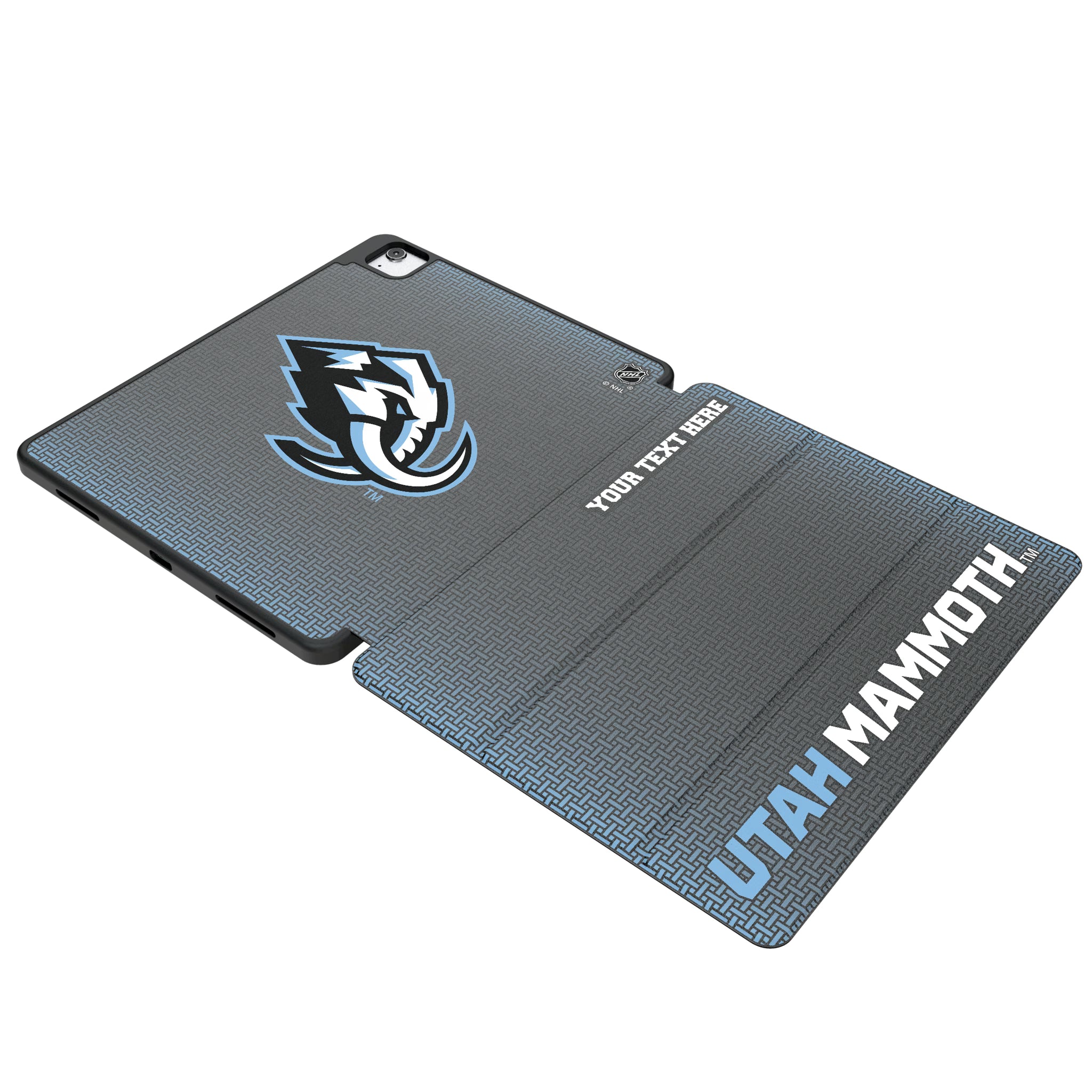 Utah Mammoth Personalized Linen iPad Tablet Case for Apple iPad
