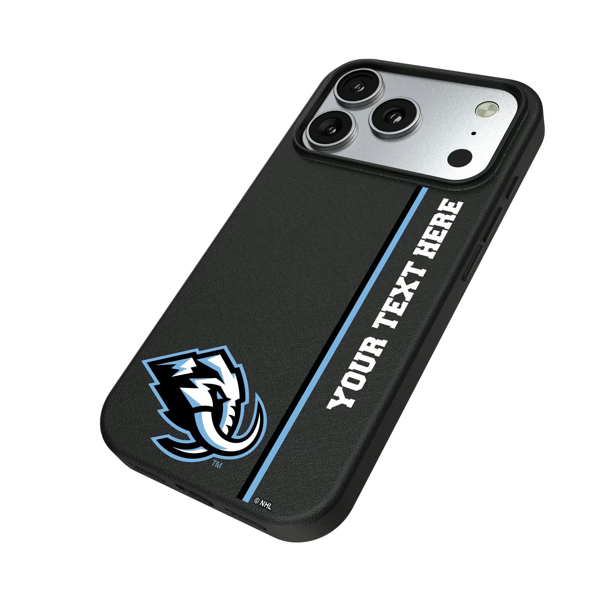 Utah Mammoth Personalized Sidebard iPhone MagSafe Compatible Phone Case for Apple iPhone - Isometric View#Device_iPhone 17 Pro