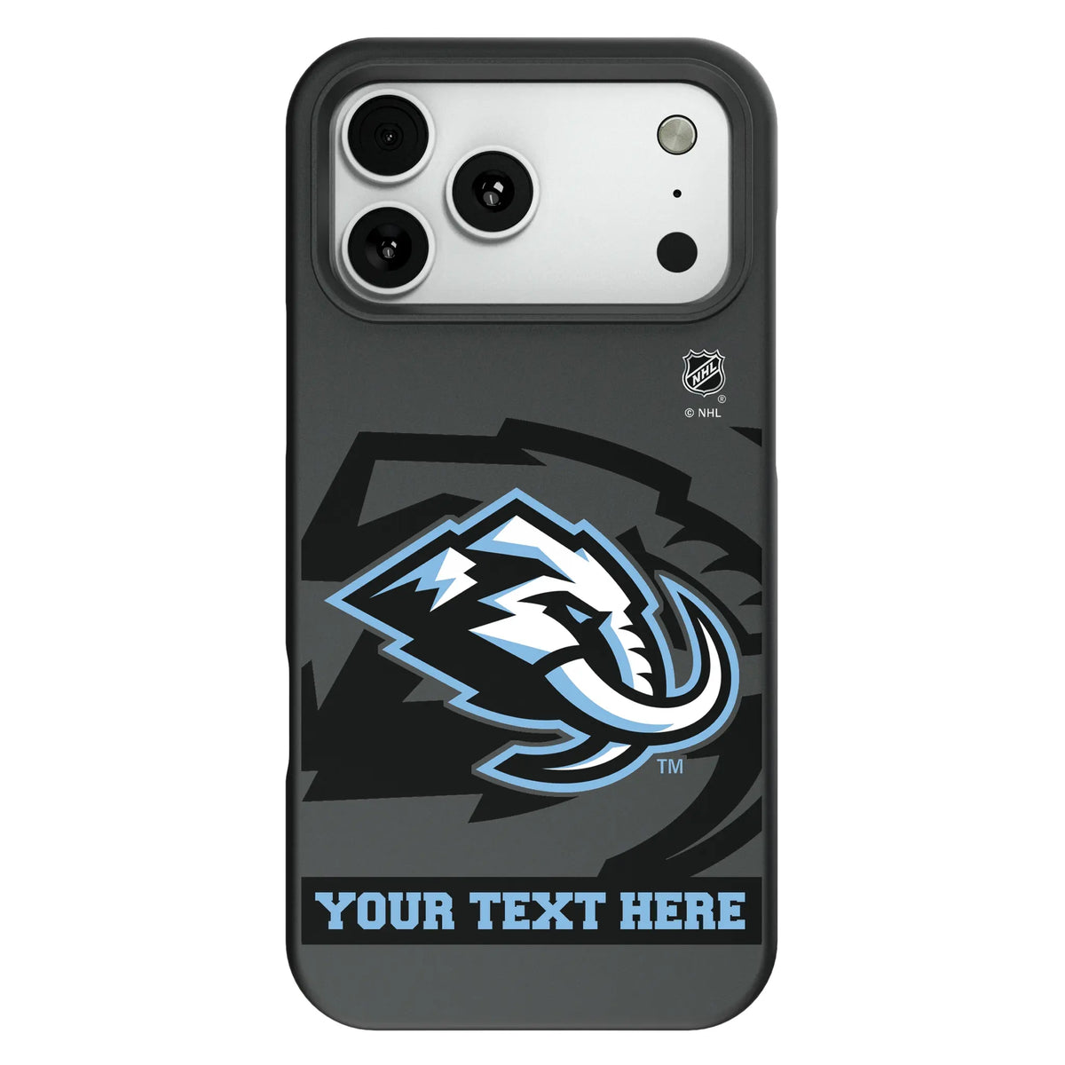Utah Mammoth Personalized Tilt Bump Phone Case for Apple iPhone