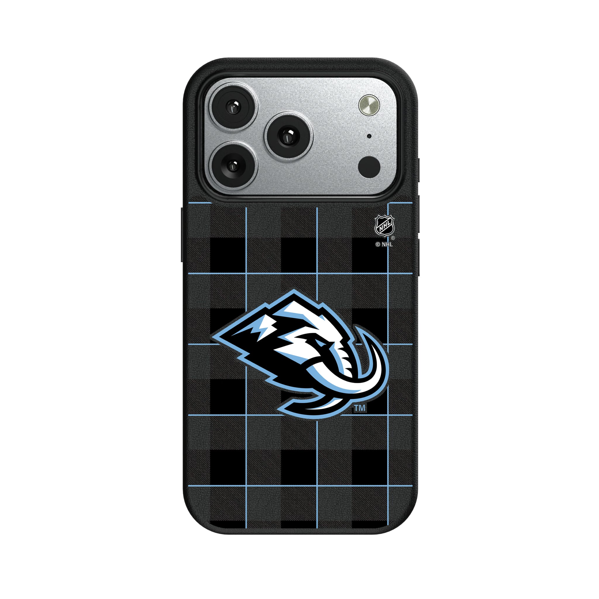 Utah Mammoth Plaid iPhone MagSafe Compatible Phone Case for Apple iPhone#Device_iPhone 17 Pro