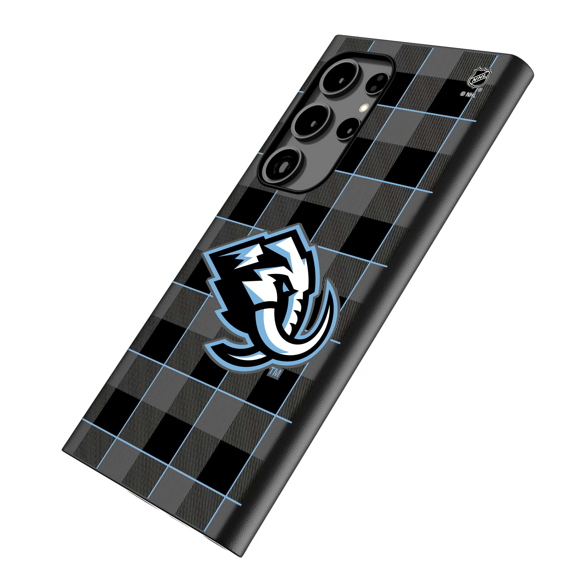 Utah Mammoth Plaid Galaxy MagSafe Compatible Phone Case for Samsung Galaxy - Isometric View