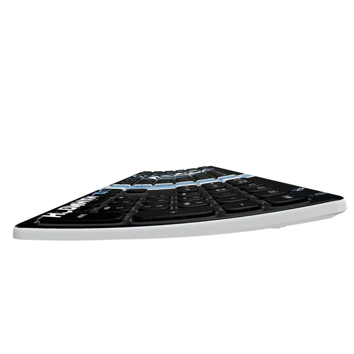 Utah Mammoth Stripe KKB605 Curved Wireless Keyboard