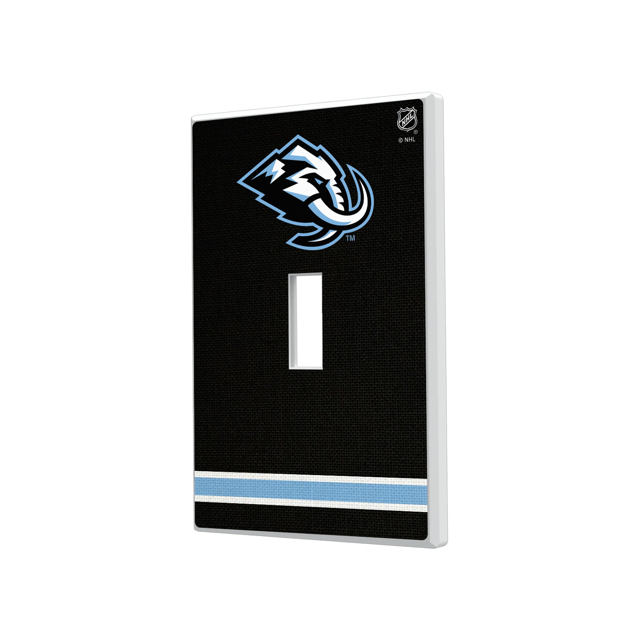 Utah Mammoth Stripe Hidden-Screw Light Switch Plate#Style_Single Toggle