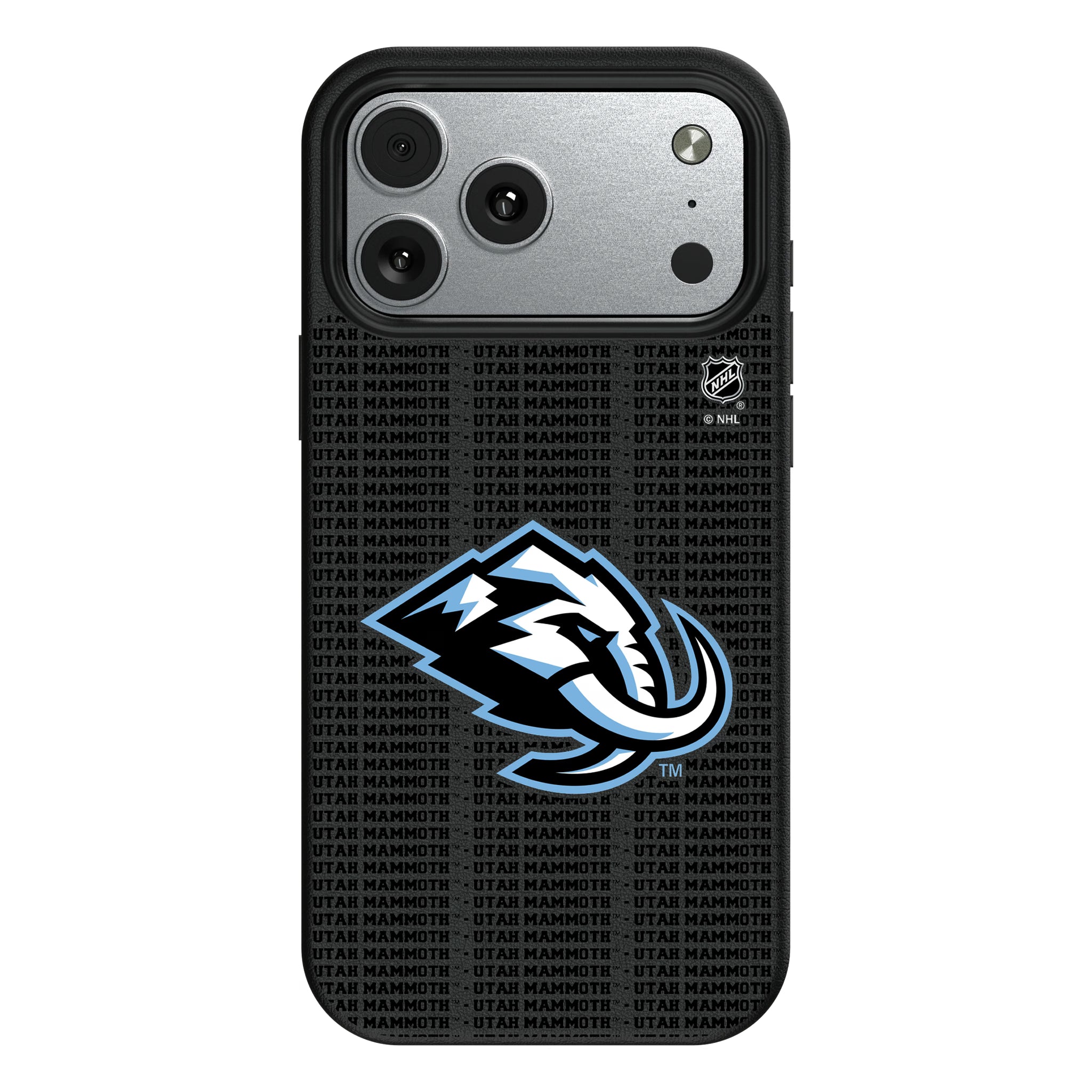 Utah Mammoth Text Backdrop iPhone MagSafe Compatible Phone Case for Apple iPhone#Device_iPhone 17 Pro Max