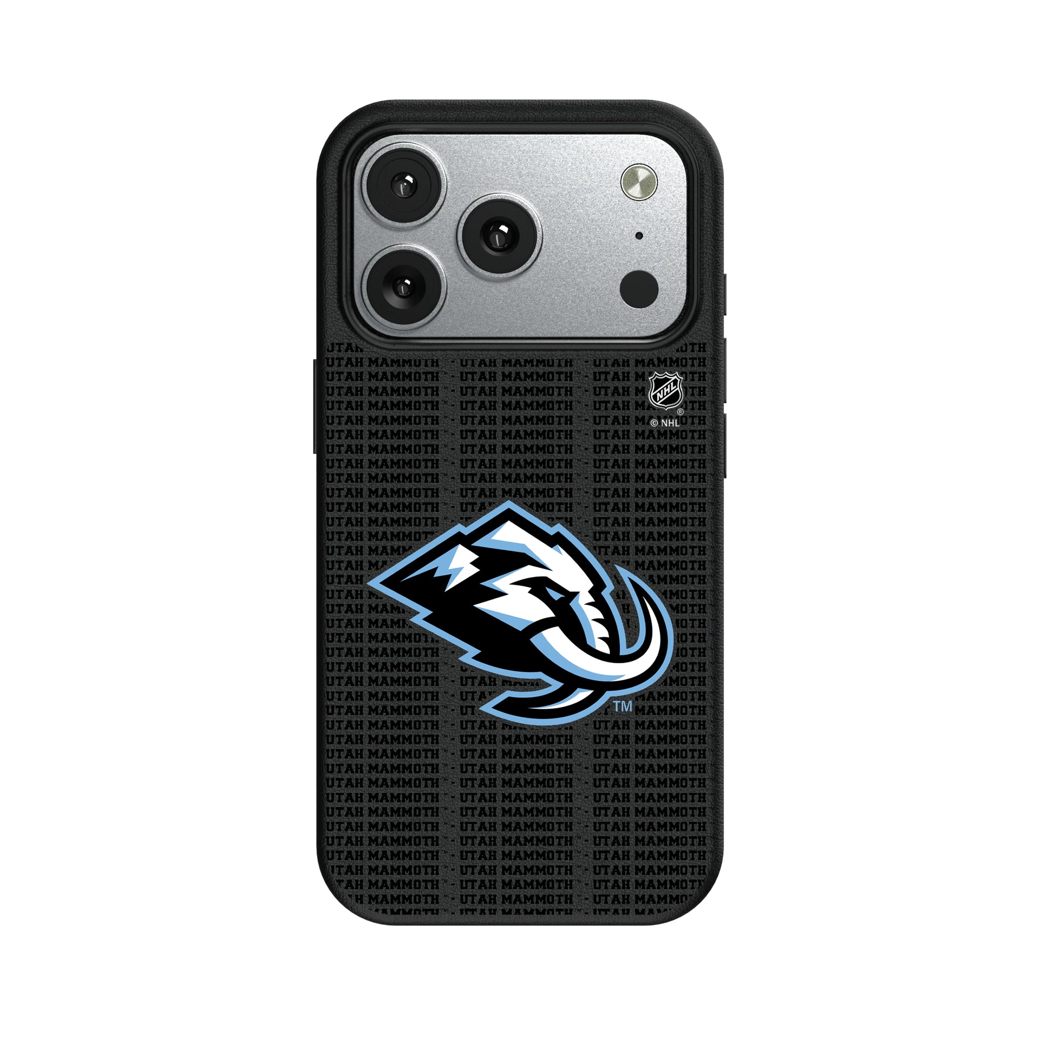 Utah Mammoth Text Backdrop iPhone MagSafe Compatible Phone Case for Apple iPhone#Device_iPhone 17 Pro