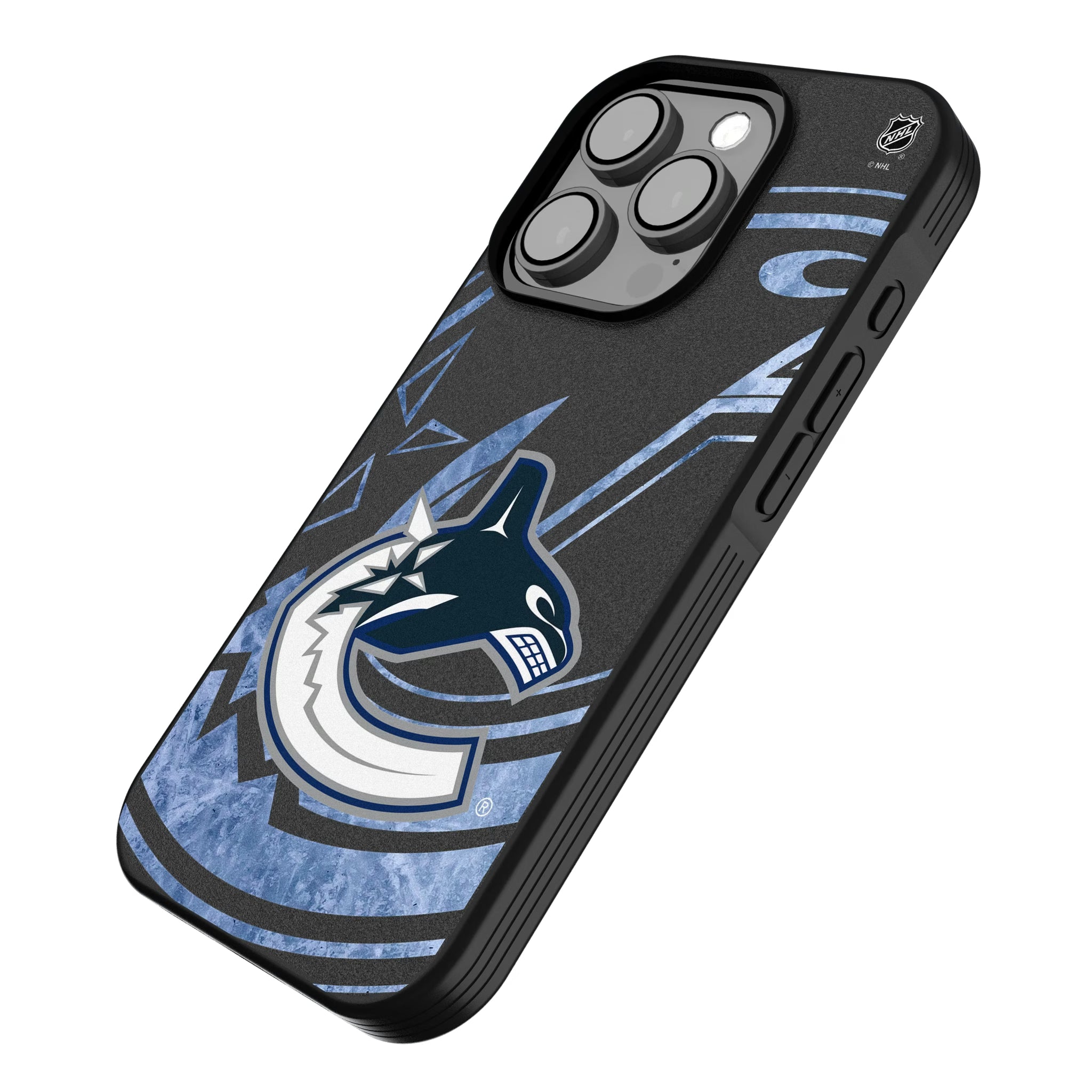 Vancouver Canucks Ice Tilt iPhone Bump Phone Case for Apple iPhone - Isometric View