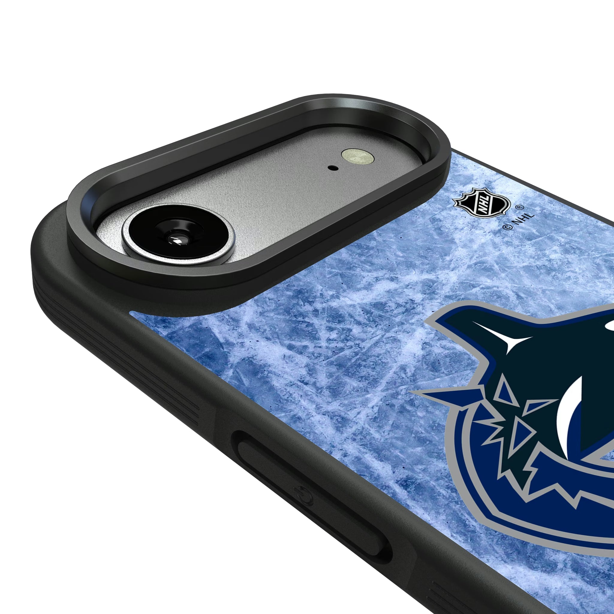Vancouver Canucks Ice Wordmark iPhone Bump Phone Case for Apple iPhone - Detail#Device_iPhone Air