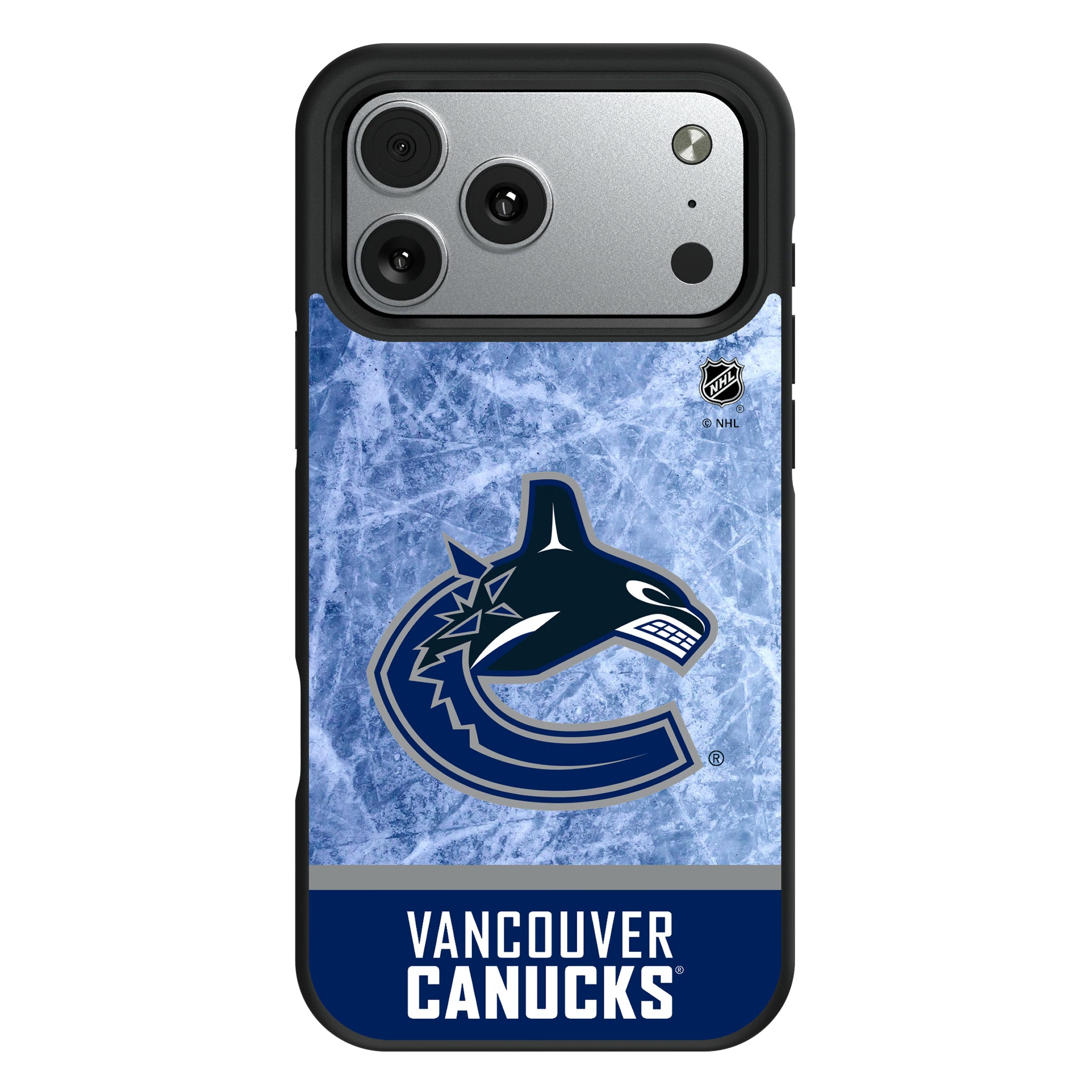 Vancouver Canucks Ice Wordmark iPhone Bump Phone Case for Apple iPhone#Device_iPhone 17 Pro Max