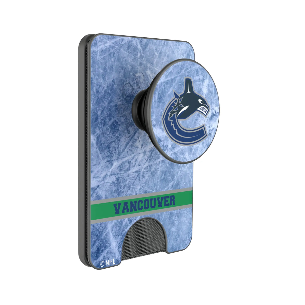 Vancouver Canucks Ice Wordmark Popsockets Wallet Magnetic