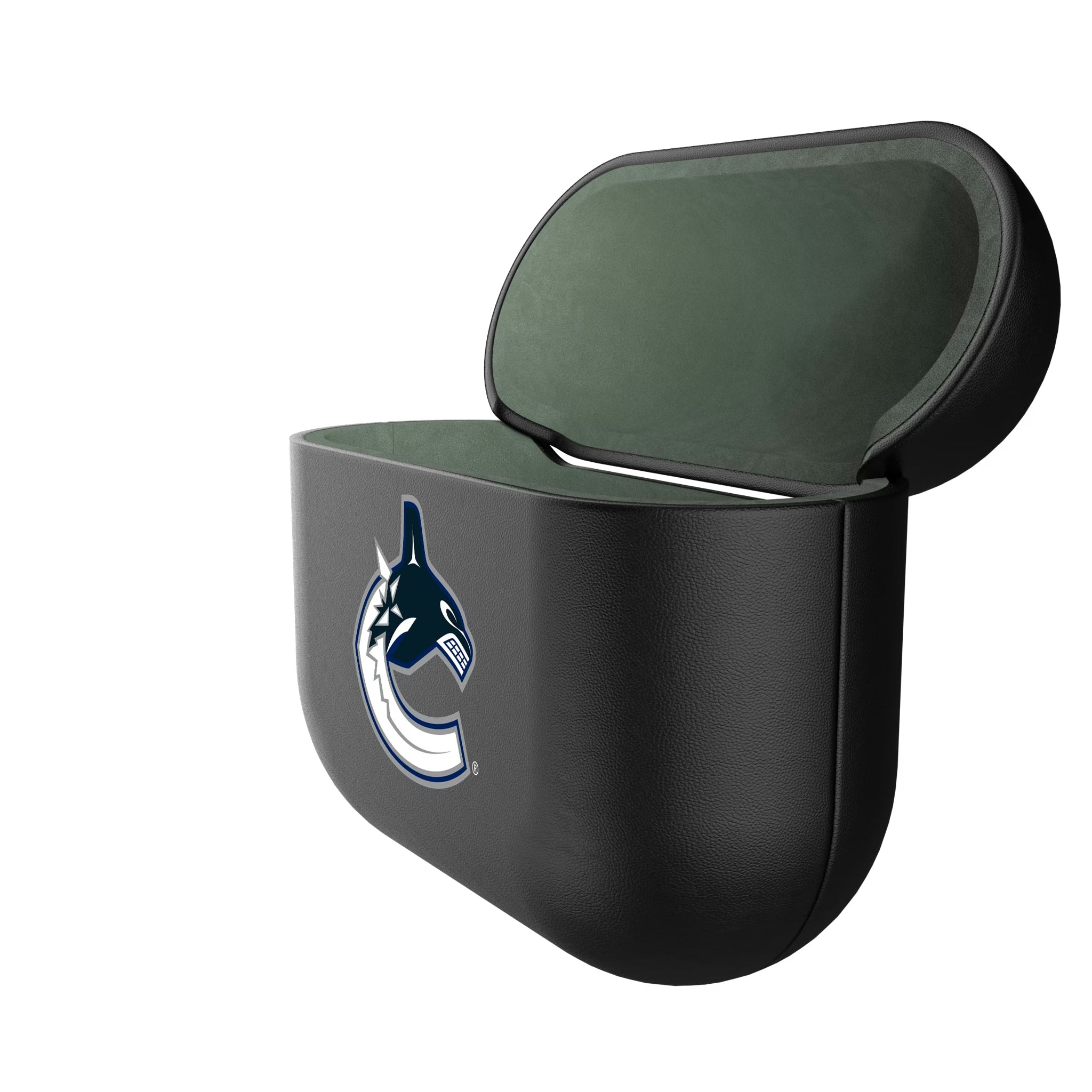 Vancouver Canucks Insignia AirPods AirPod Case Cover - Isometric View#Device_AirPods 3rd Gen
