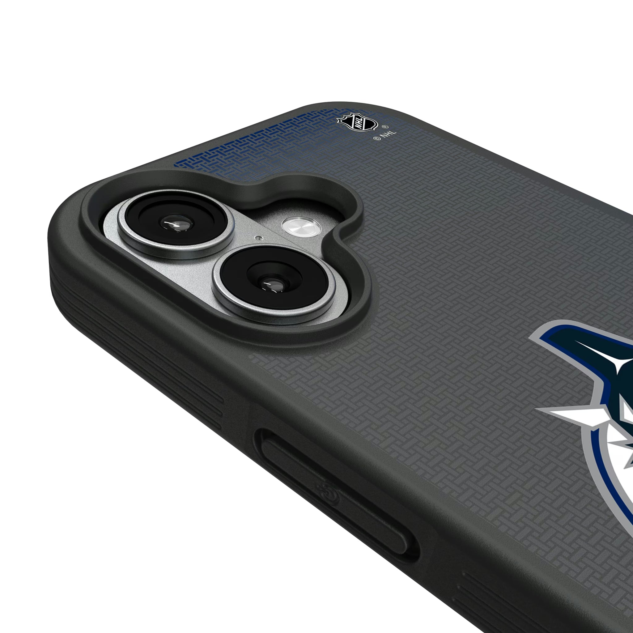 Vancouver Canucks Linen iPhone Bump Phone Case for Apple iPhone - Detail#Device_iPhone 17