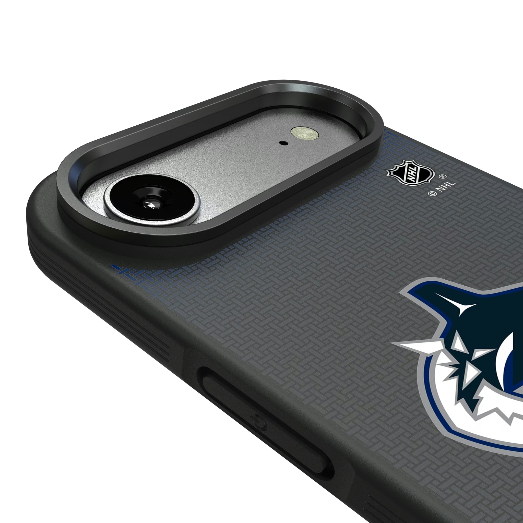 Vancouver Canucks Linen iPhone Bump Phone Case for Apple iPhone - Detail#Device_iPhone Air