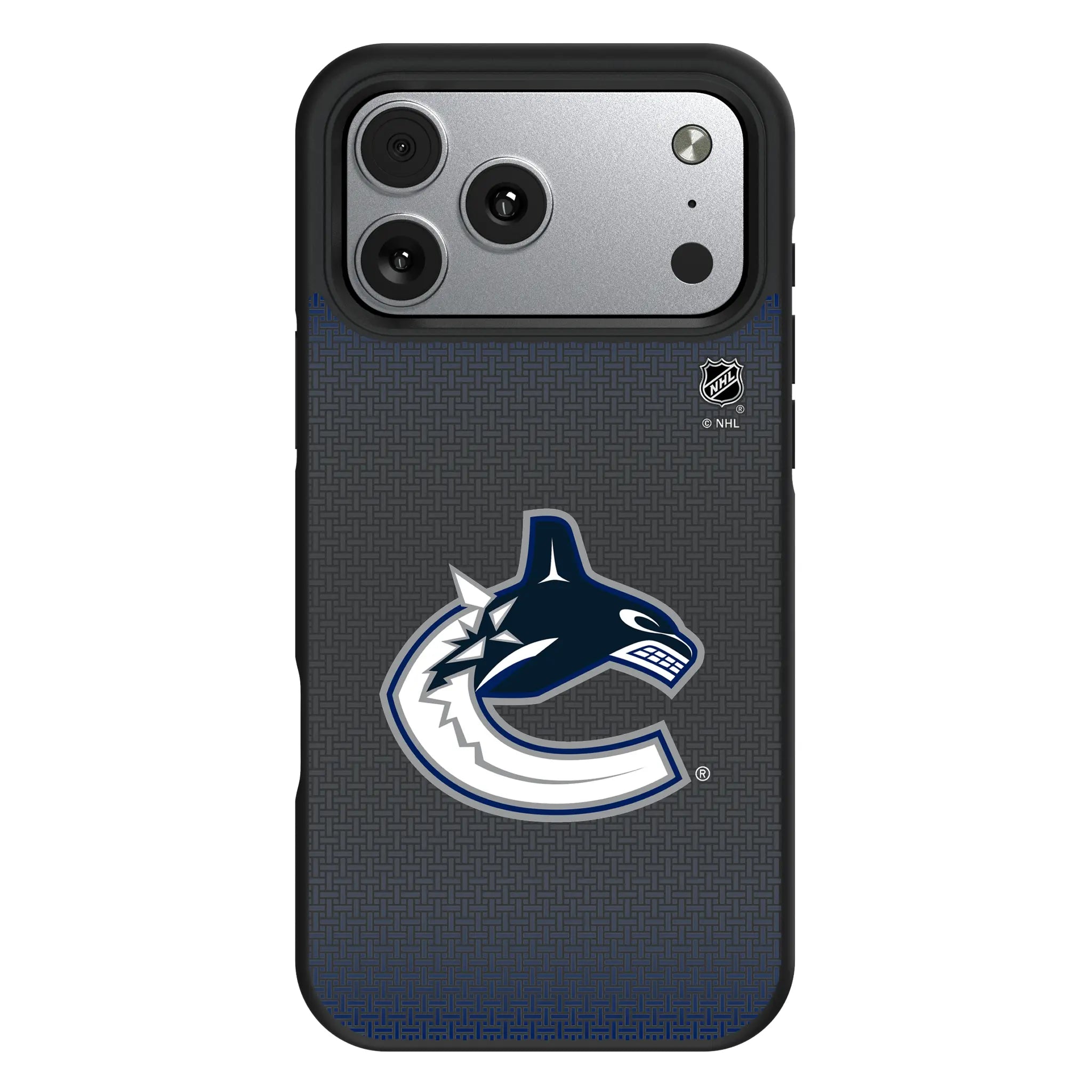 Vancouver Canucks Linen iPhone Bump Phone Case for Apple iPhone#Device_iPhone 17 Pro Max