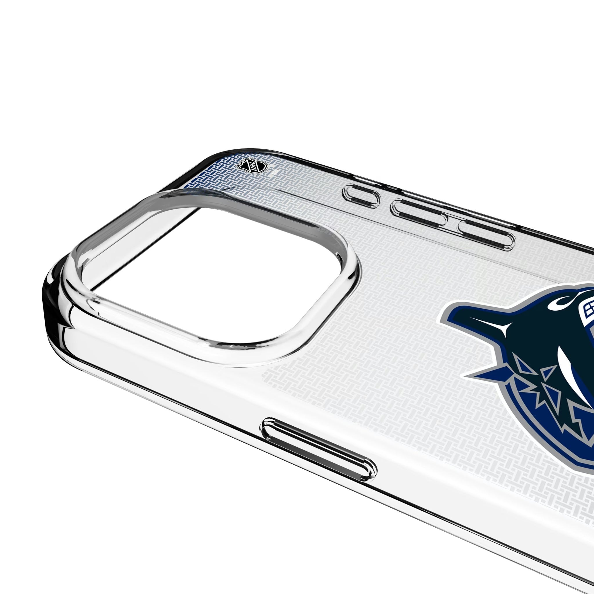 Vancouver Canucks Linen iPhone Clear Phone Case for Apple iPhone - Detail