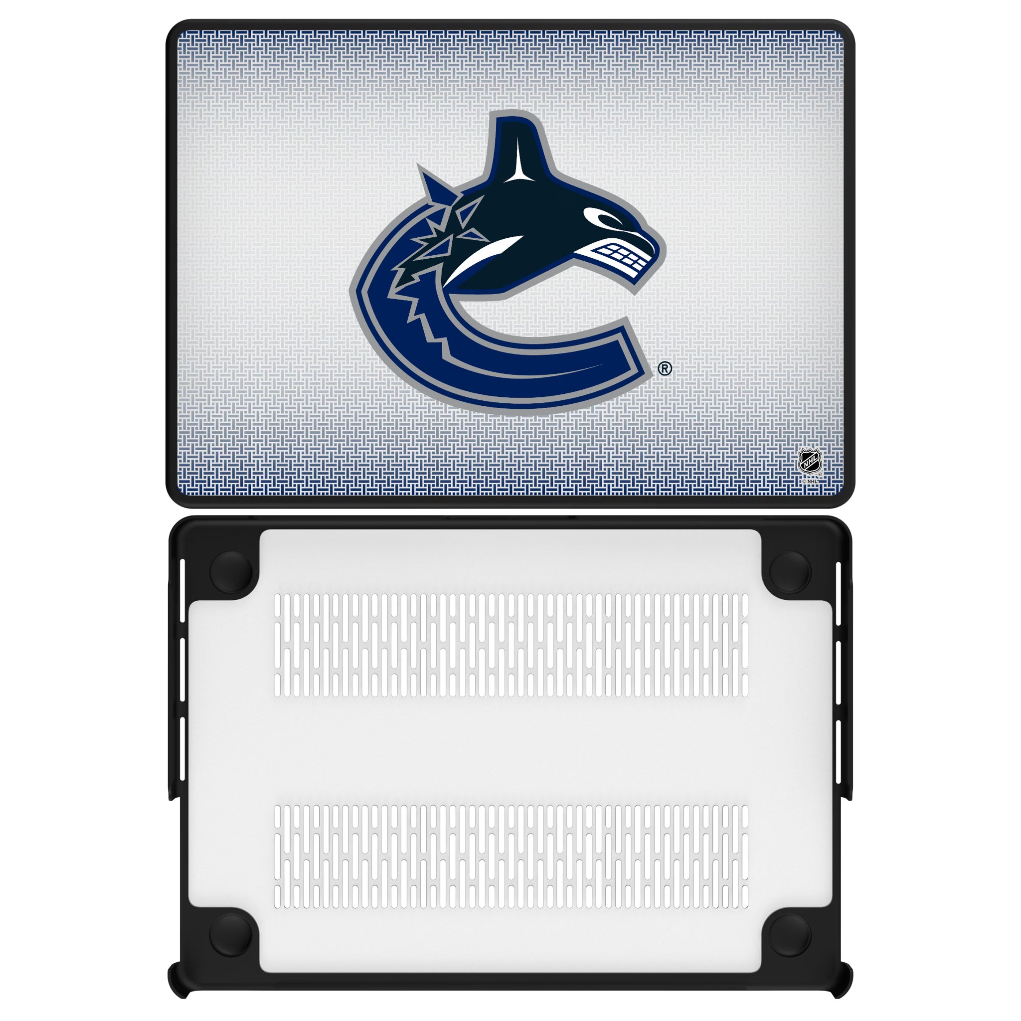 Vancouver Canucks Linen MacBook Laptop Case for Apple MacBook#Device_MacBook Pro (14-inch, 2021) / MacBook Pro (14-inch, 2023) / MacBook Pro (14-inch, 2024)