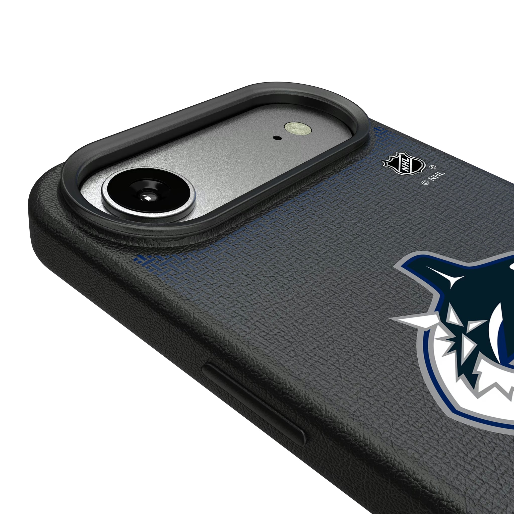 Vancouver Canucks Linen iPhone MagSafe Compatible Phone Case for Apple iPhone - Detail#Device_iPhone Air