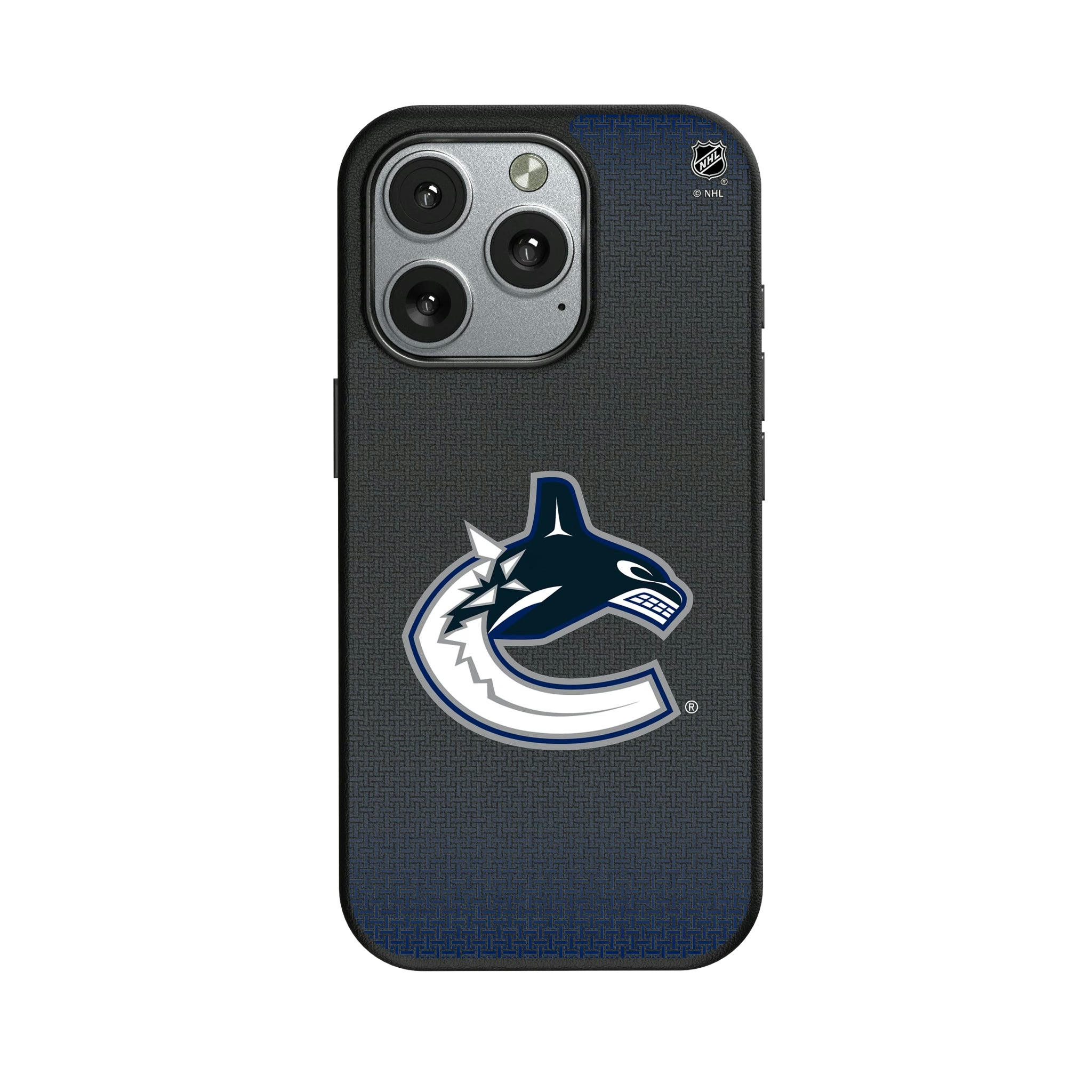 Vancouver Canucks Linen iPhone MagSafe Compatible Phone Case for Apple iPhone