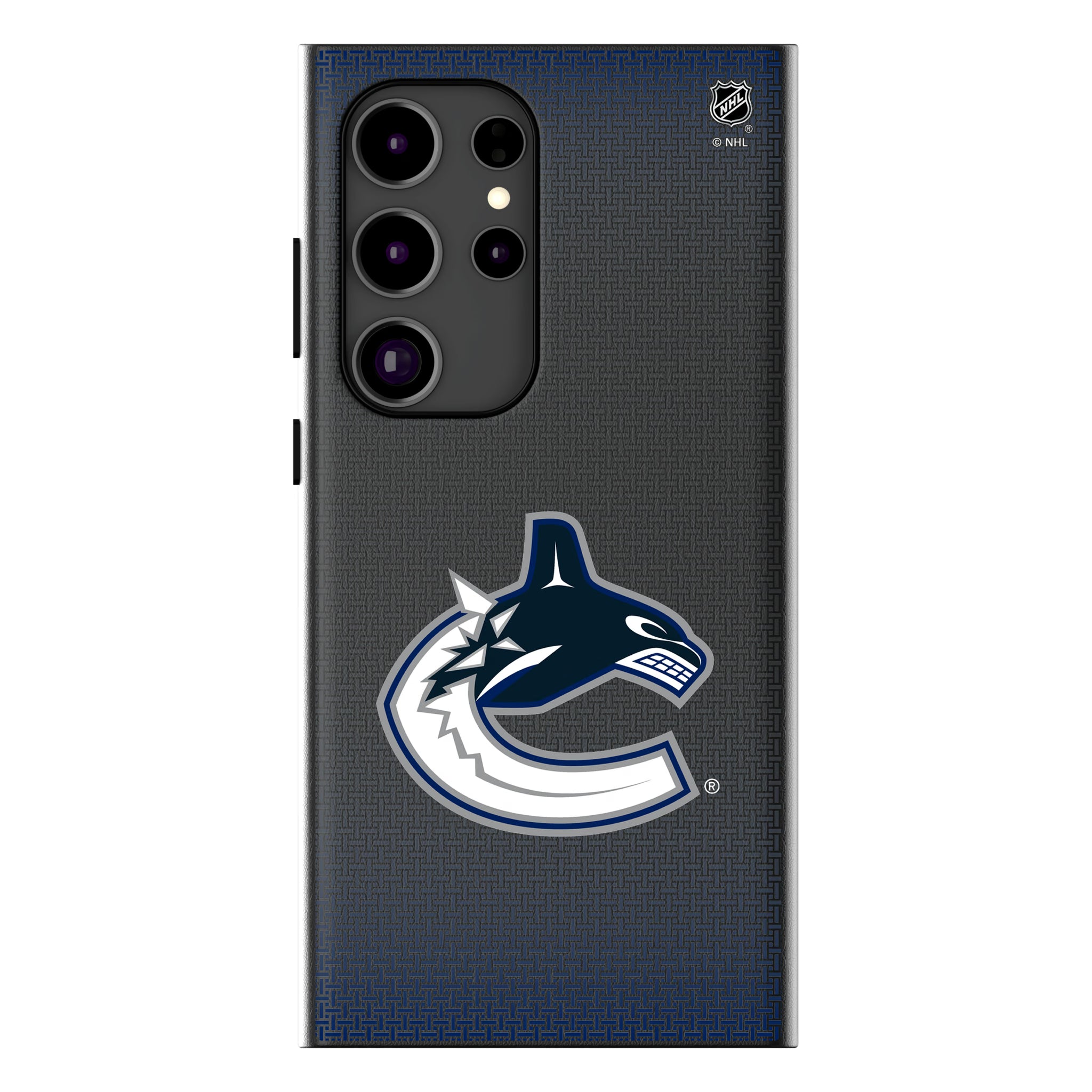 Vancouver Canucks Linen Galaxy MagSafe Compatible Phone Case for Samsung Galaxy