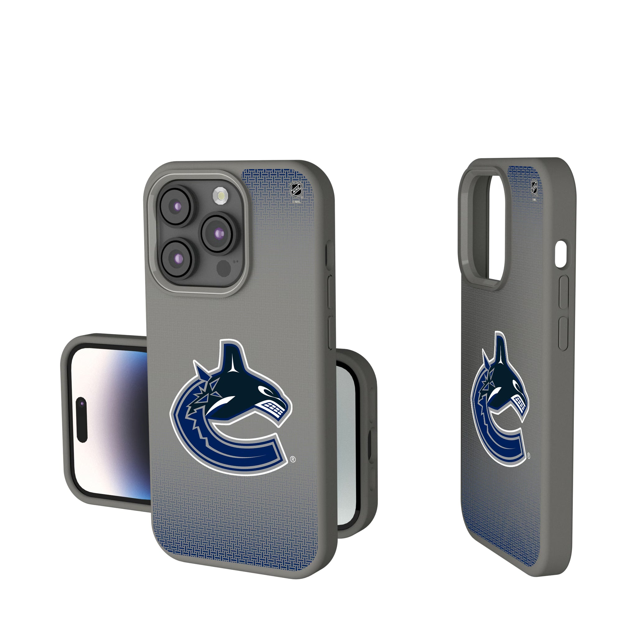 Vancouver Canucks Linen iPhone Soft Touch Phone Case for Apple iPhone
