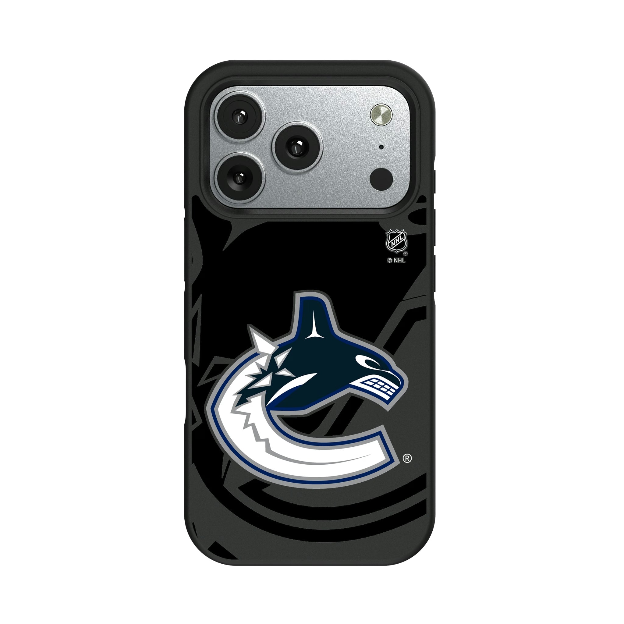 Vancouver Canucks Monocolor Tilt iPhone Bump Phone Case for Apple iPhone#Device_iPhone 17 Pro