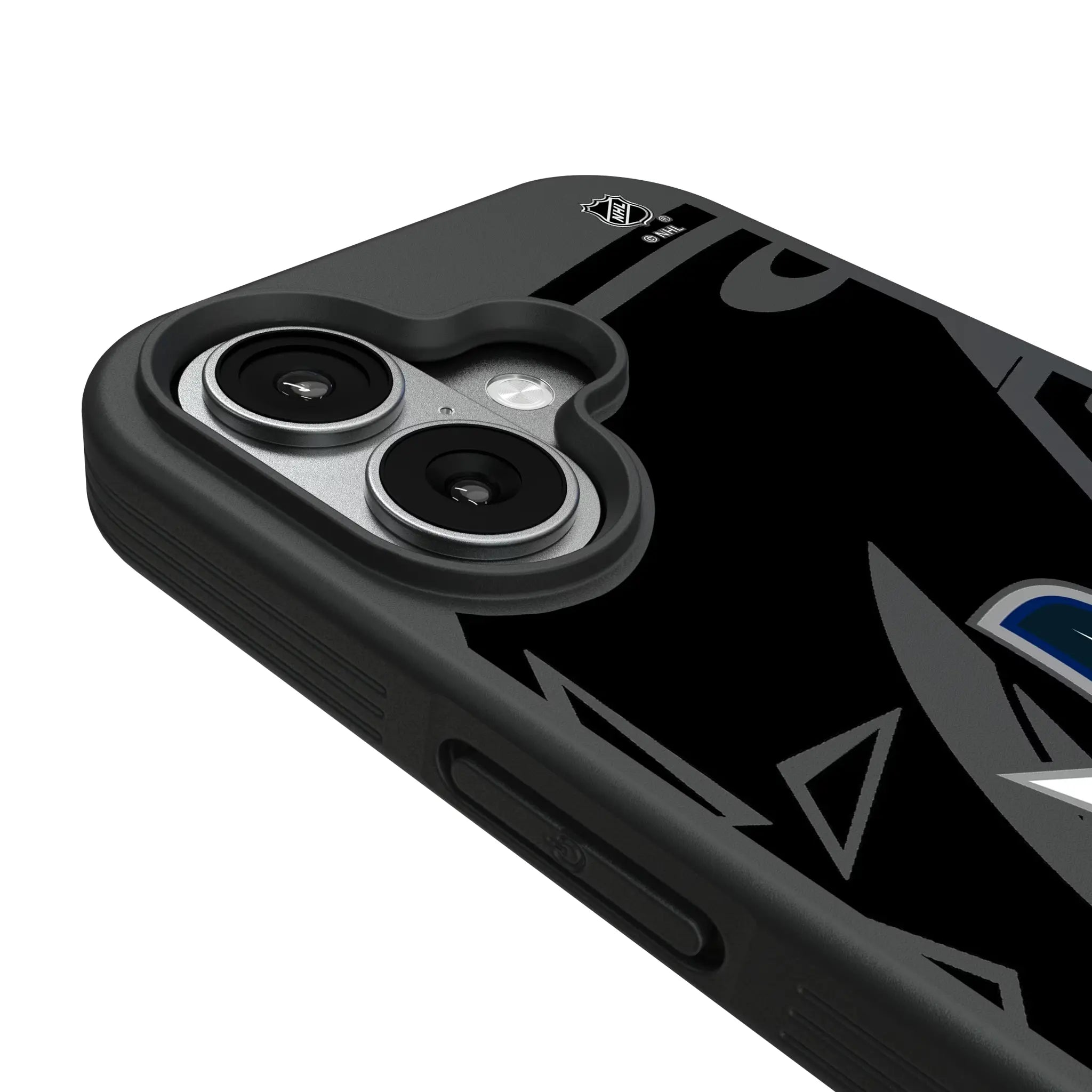 Vancouver Canucks Monocolor Tilt iPhone Bump Phone Case for Apple iPhone - Detail#Device_iPhone 17
