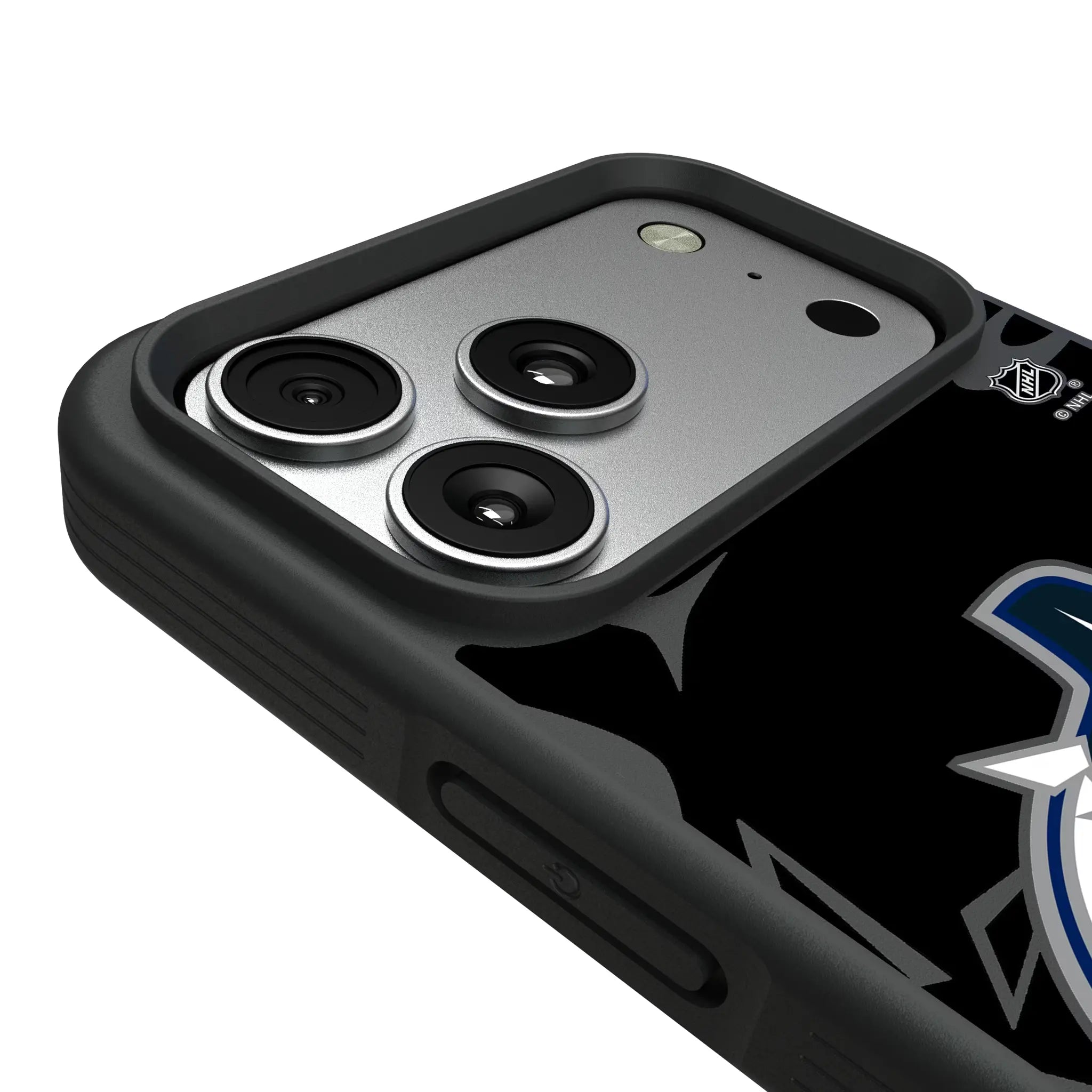 Vancouver Canucks Monocolor Tilt iPhone Bump Phone Case for Apple iPhone - Detail#Device_iPhone 17 Pro Max