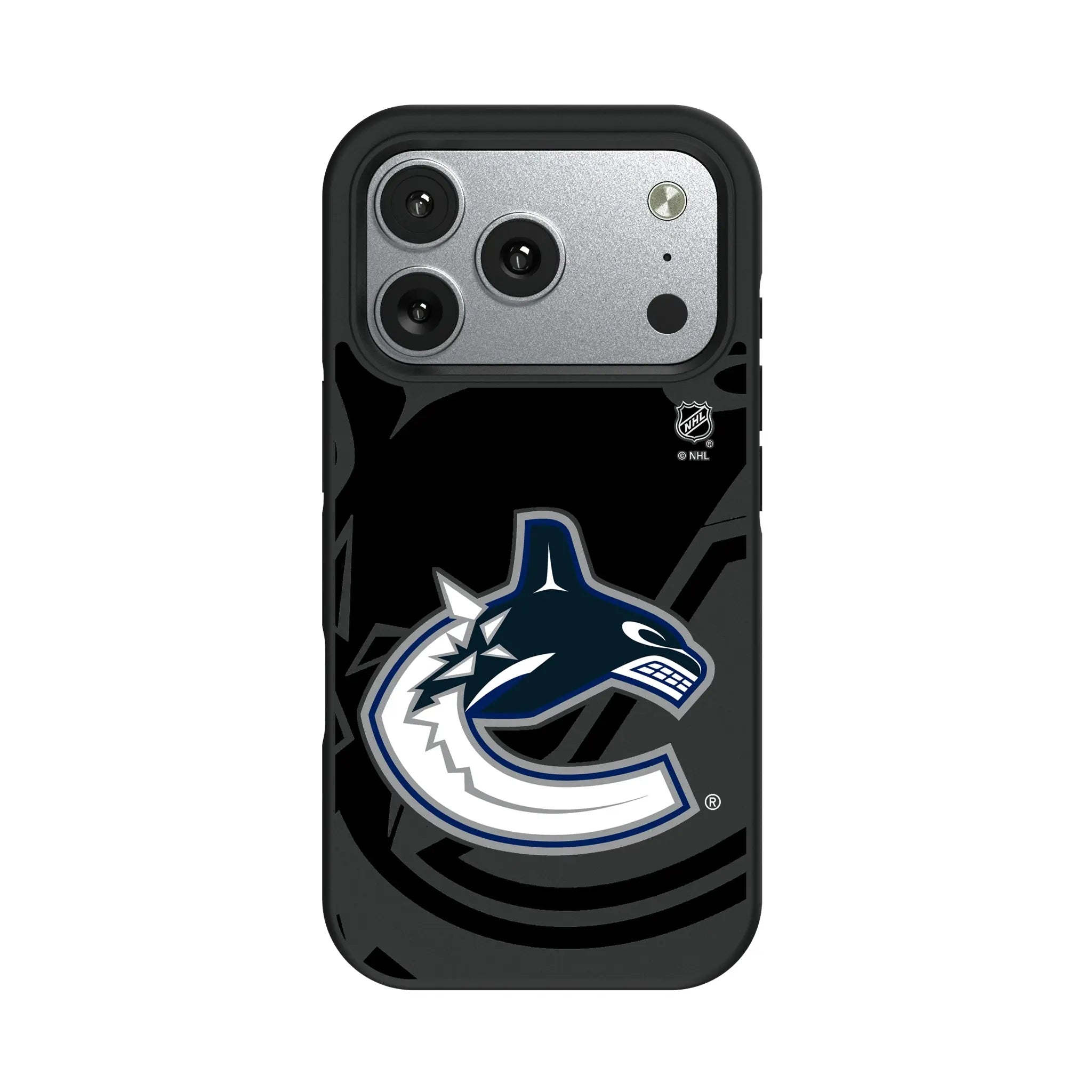 Vancouver Canucks Monocolor Tilt iPhone Bump Phone Case for Apple iPhone#Device_iPhone 17 Pro