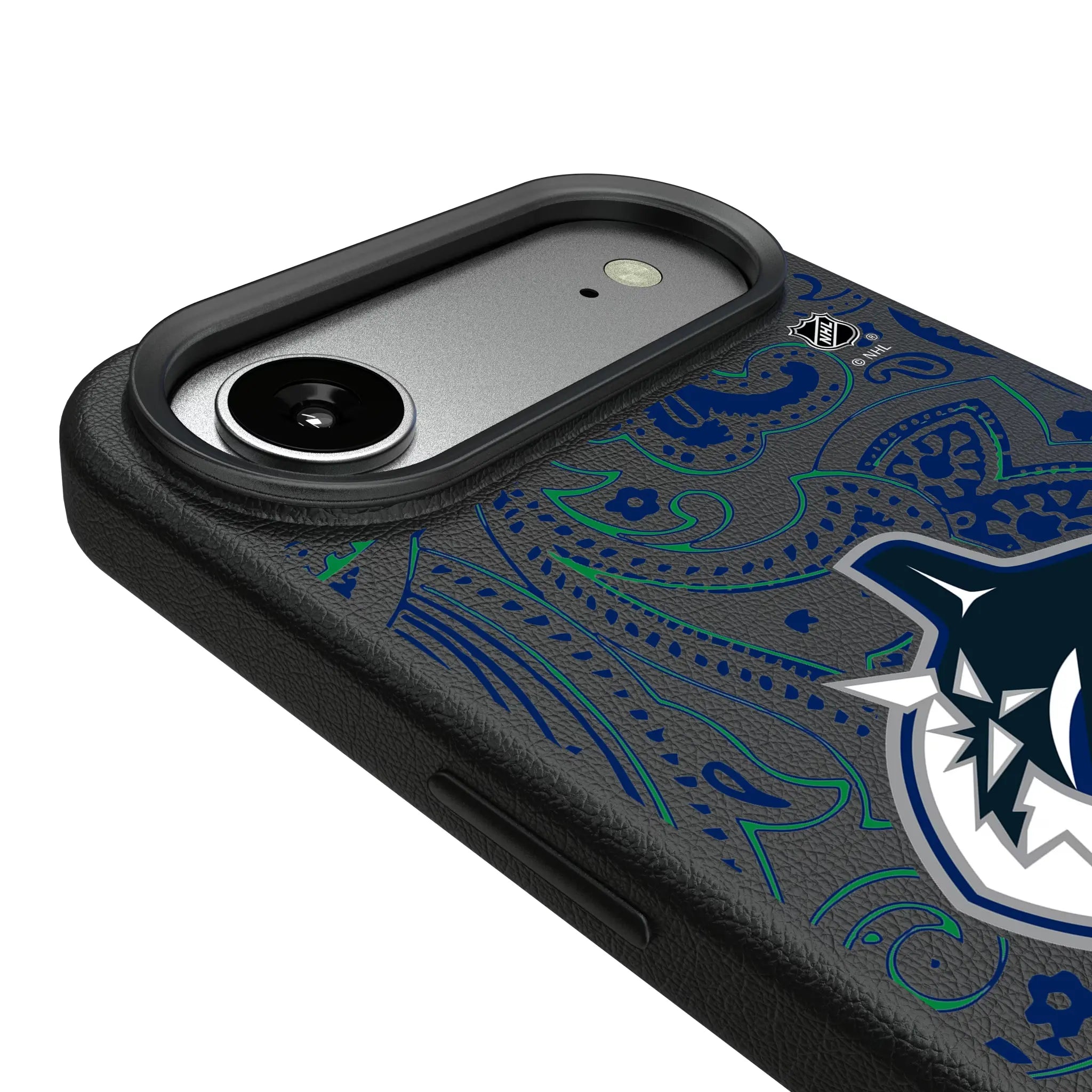 Vancouver Canucks Paisley iPhone MagSafe Compatible Phone Case for Apple iPhone - Detail#Device_iPhone Air